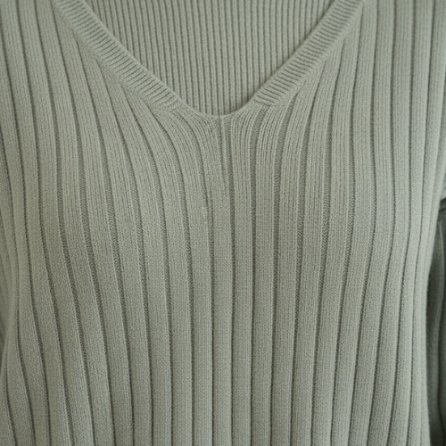 NolaKwin | Zestaw na Zimę Casual V-Neck Sweter Damski i Długie Spodnie - Prosty, Luźny Krój