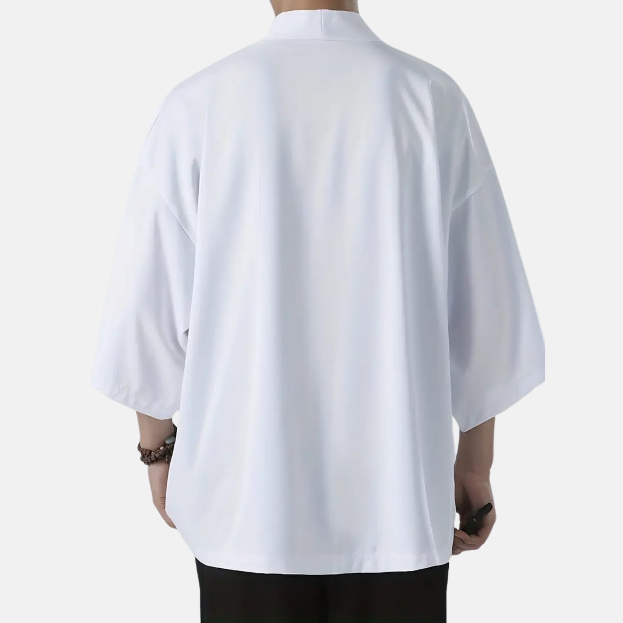 NolaKwin | Męski lekki kimono tradycyjna japońska odzież męska - kardigan z otwartym przodem