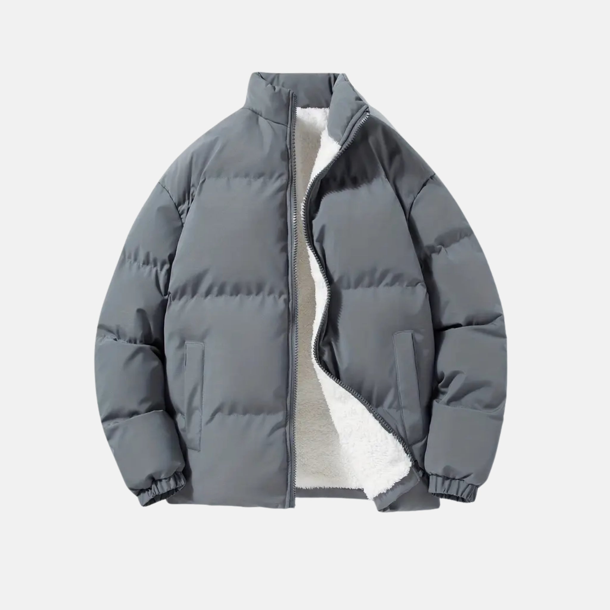 NolaKwin | Męskie pikowane kurtki bawełniane na sezon jesienny