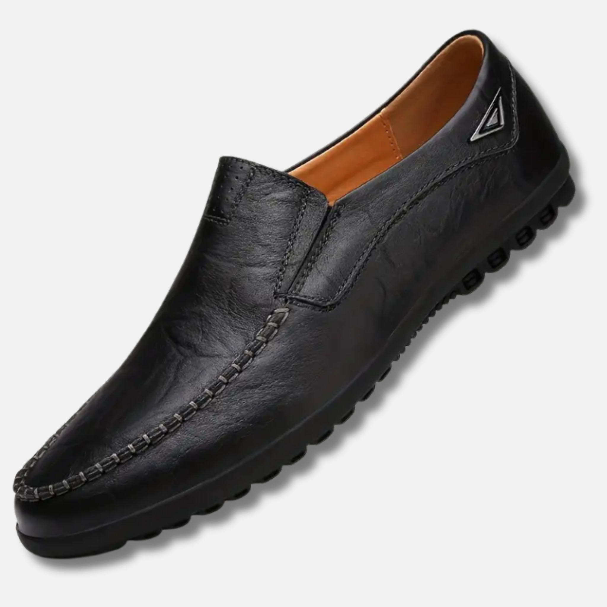 NolaKwin | Męskie Casual Loafers, Antypoślizgowe, Wygodne Wsuwane Buty Skórzane do Jazdy