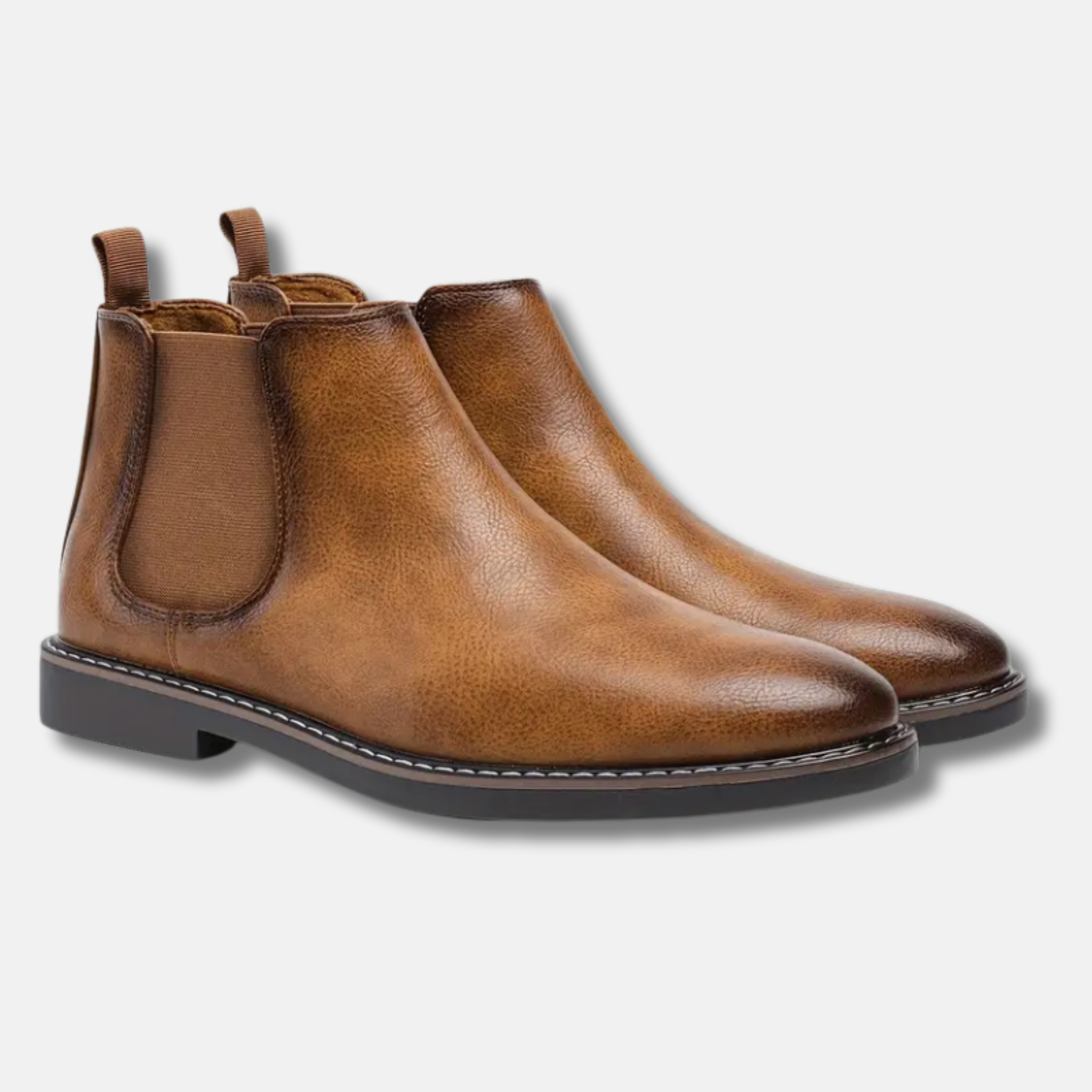 NolaKwin | Męskie Botki Chelsea Retro - Wygodne i Modne