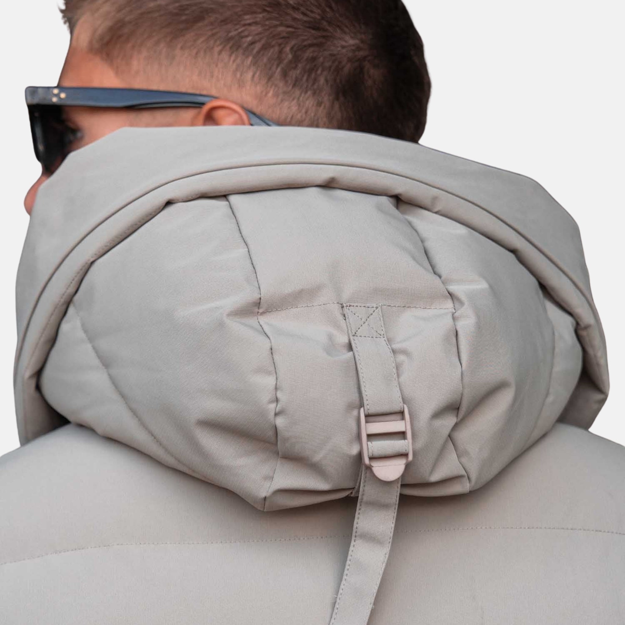 NolaKwin | Męska kurtka puchowa z długim rękawem na zimę