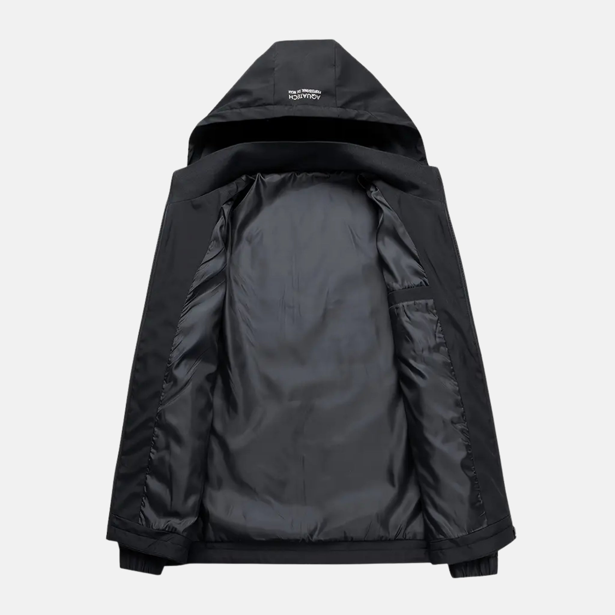 NolaKwin | Męska kurtka sportowa na wiosnę i jesień z kapturem i zamkiem, idealna na zewnątrz