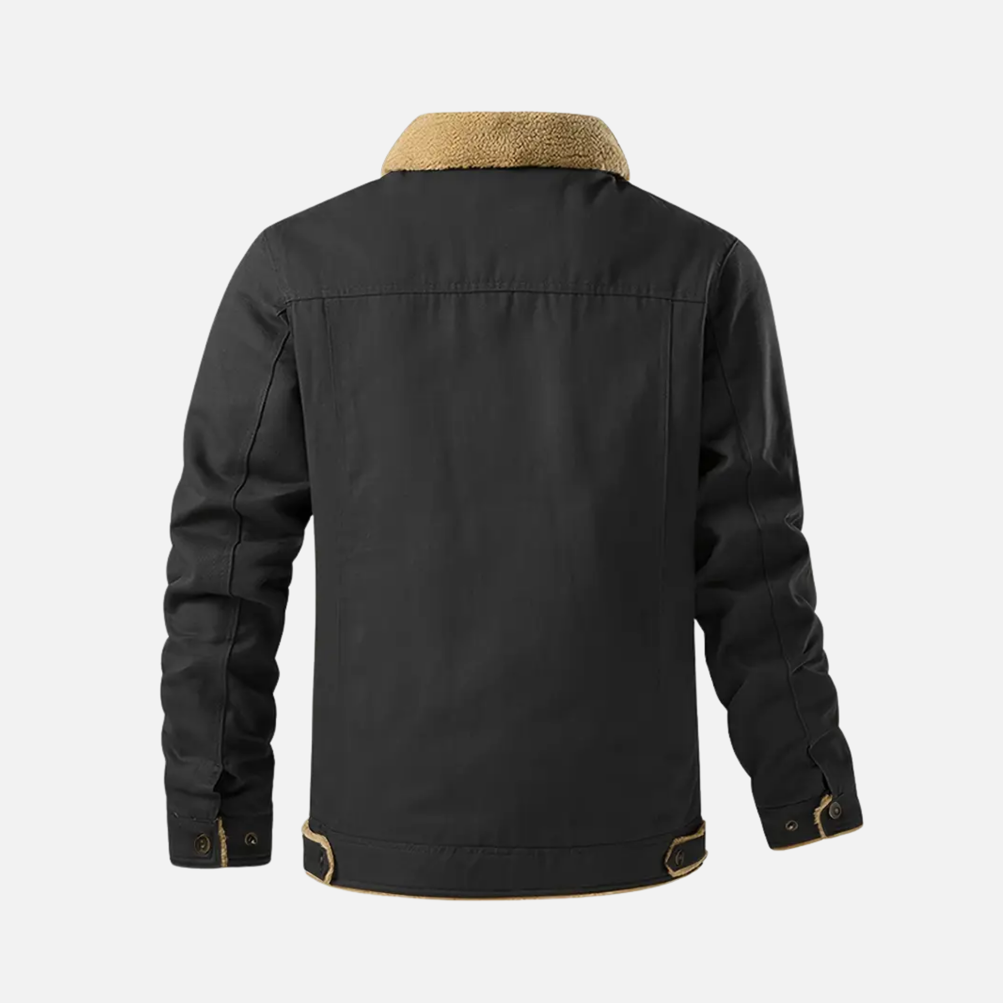 NolaKwin | Męska Gruba Fleece Kurtka na Jesień/Zimę - Casual Pluszowa