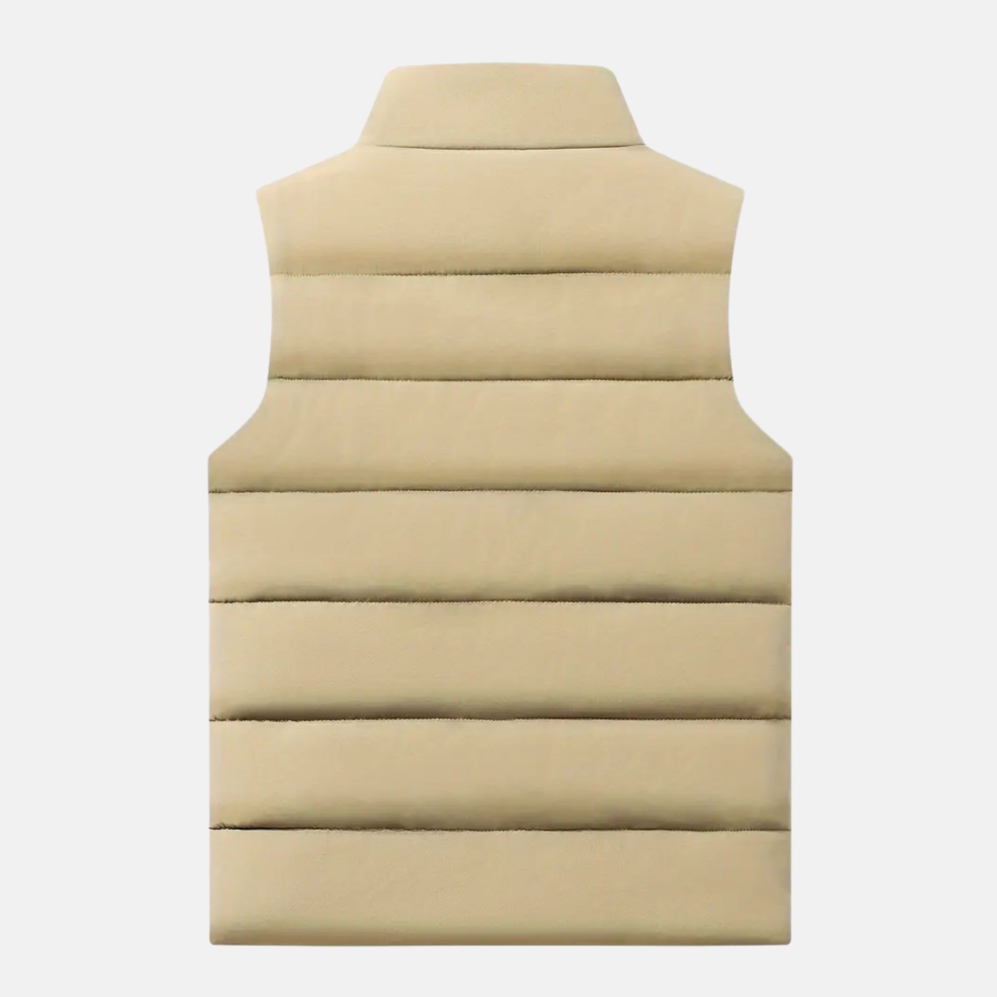 NolaKwin | Męska wodoodporna kamizelka ocieplana bez rękawów z zamkiem - doskonała na zimowe i jesienne dni