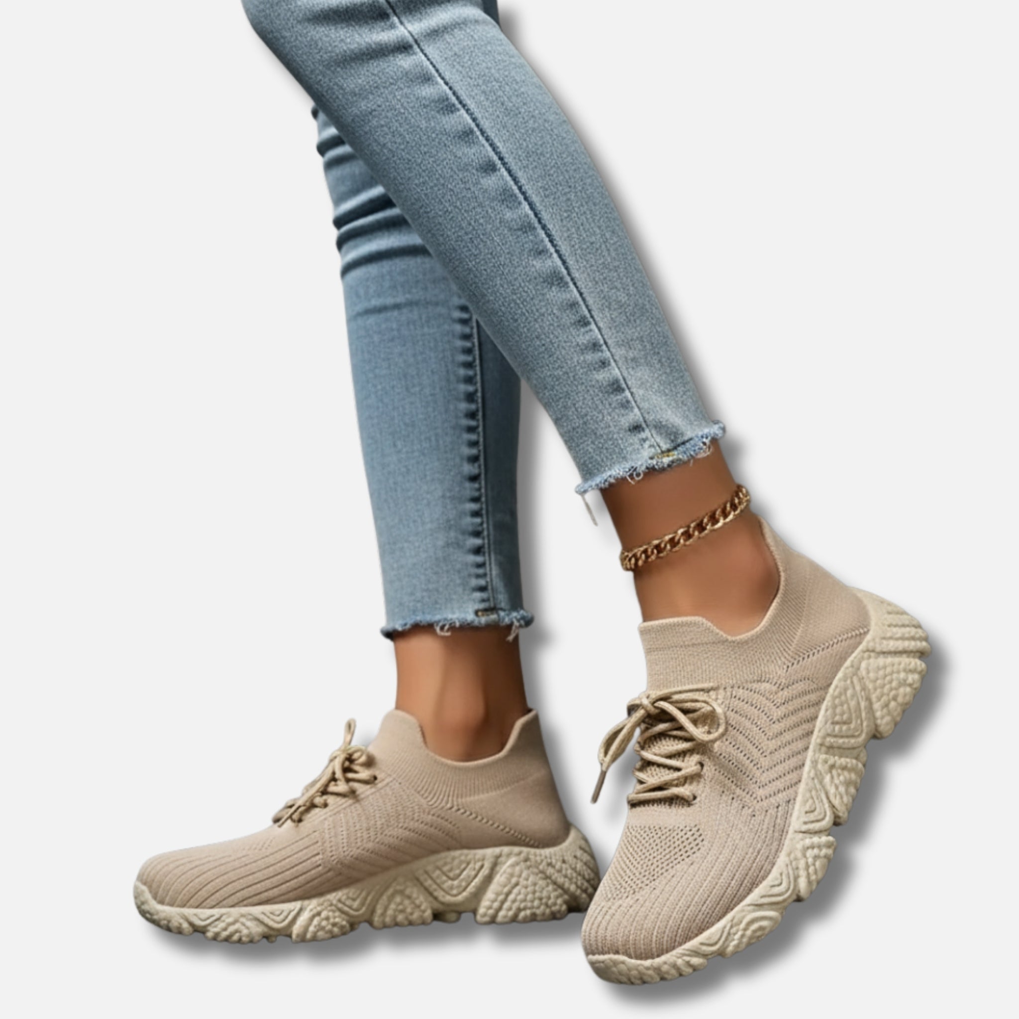 NolaKwin | Damskie Oddychające Sneakersy Casual z Sznurowaniem