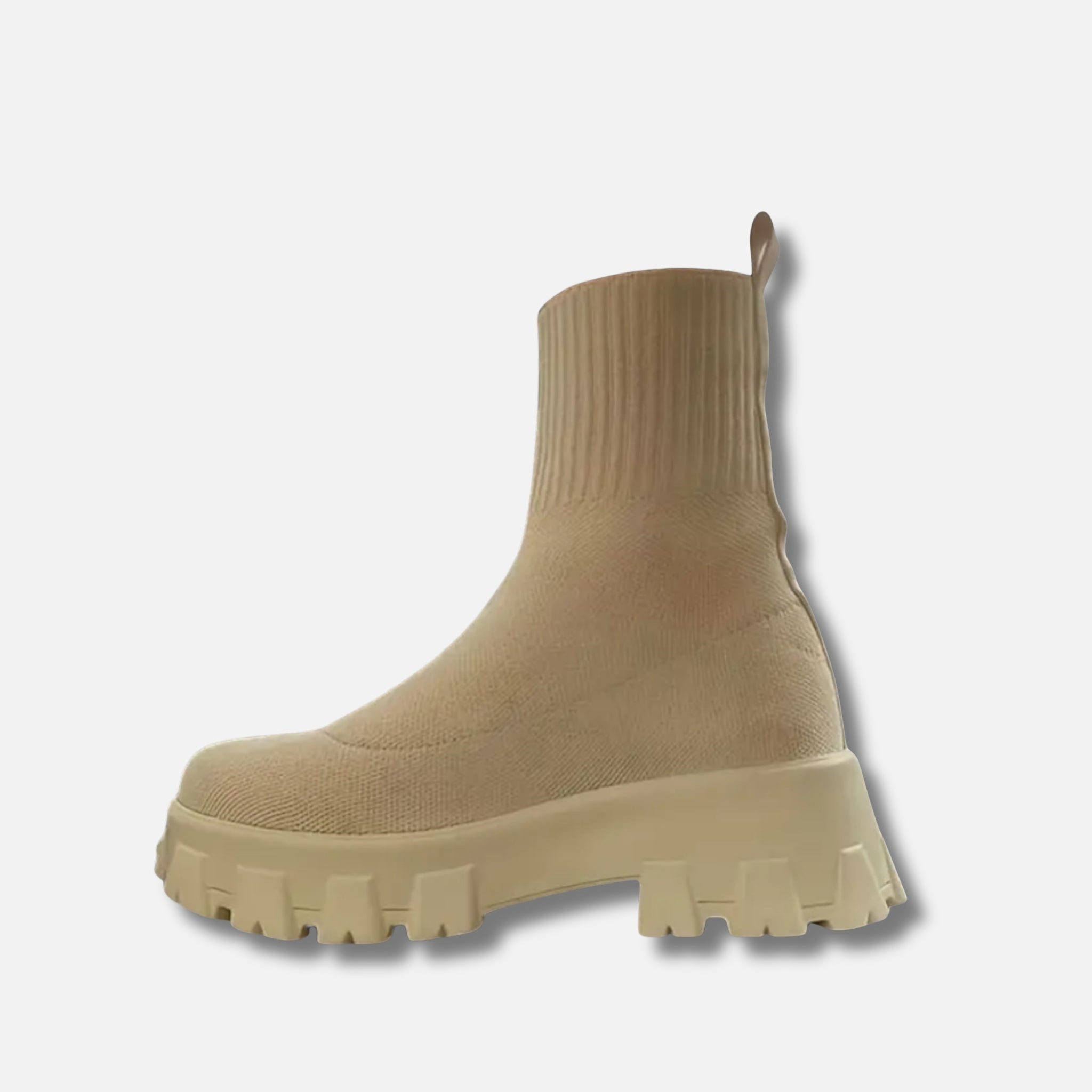 NolaKwin | Damskie Botki na Obcasie – Elegancja z Okrągłym Noskiem