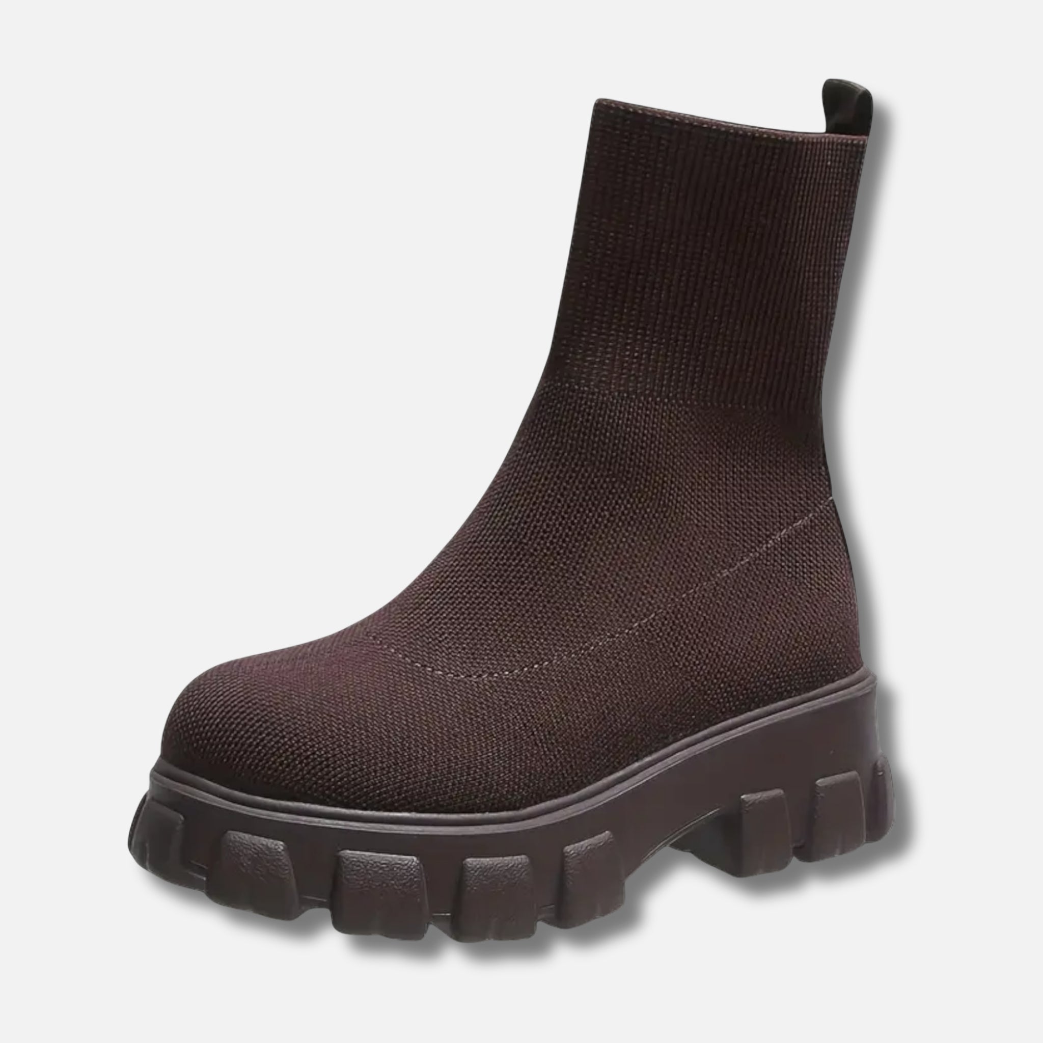 NolaKwin | Damskie Botki na Obcasie – Elegancja z Okrągłym Noskiem