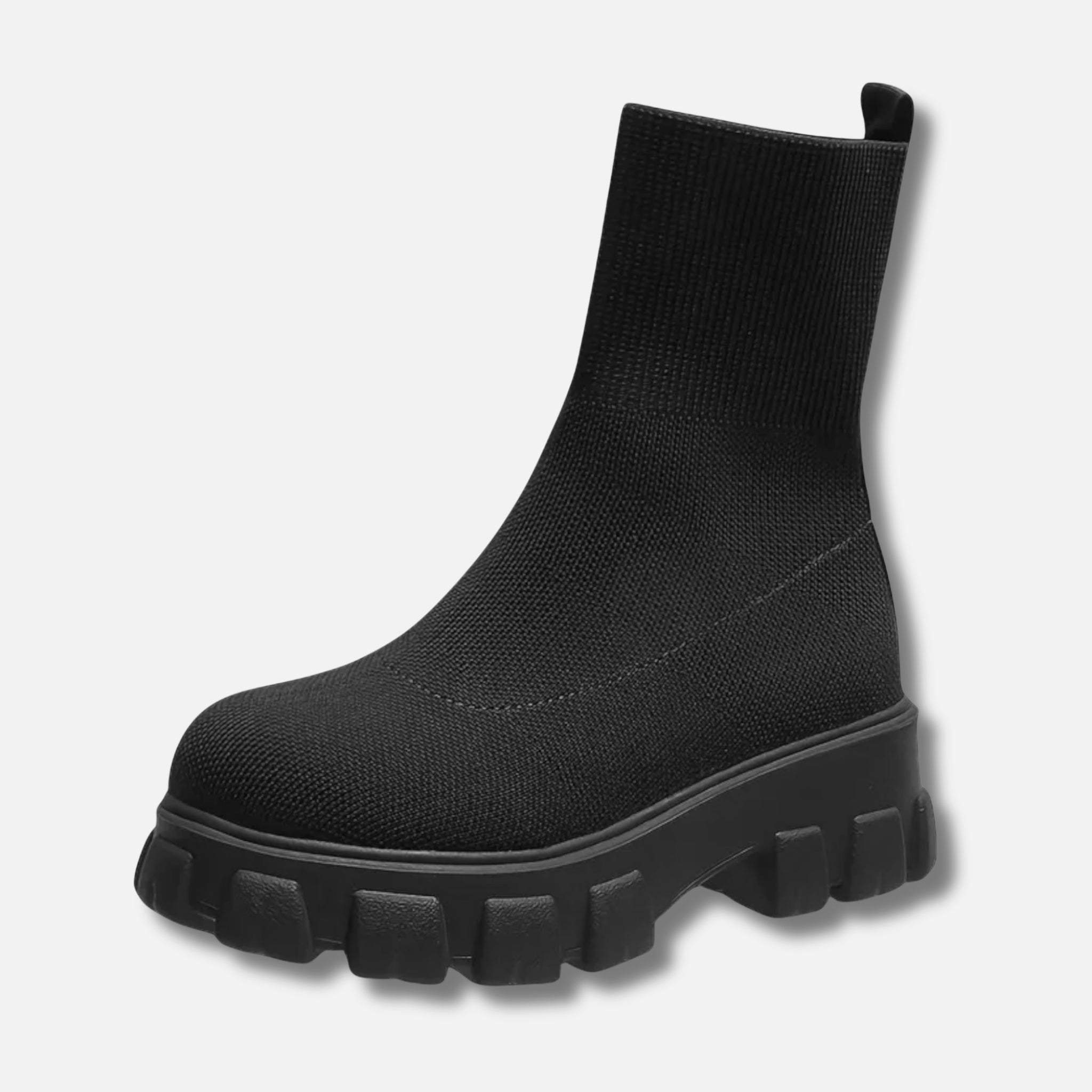 NolaKwin | Damskie Botki na Obcasie – Elegancja z Okrągłym Noskiem