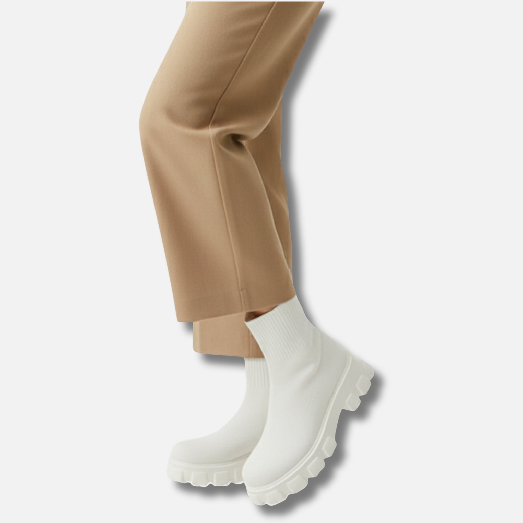 NolaKwin | Damskie Botki na Obcasie – Elegancja z Okrągłym Noskiem