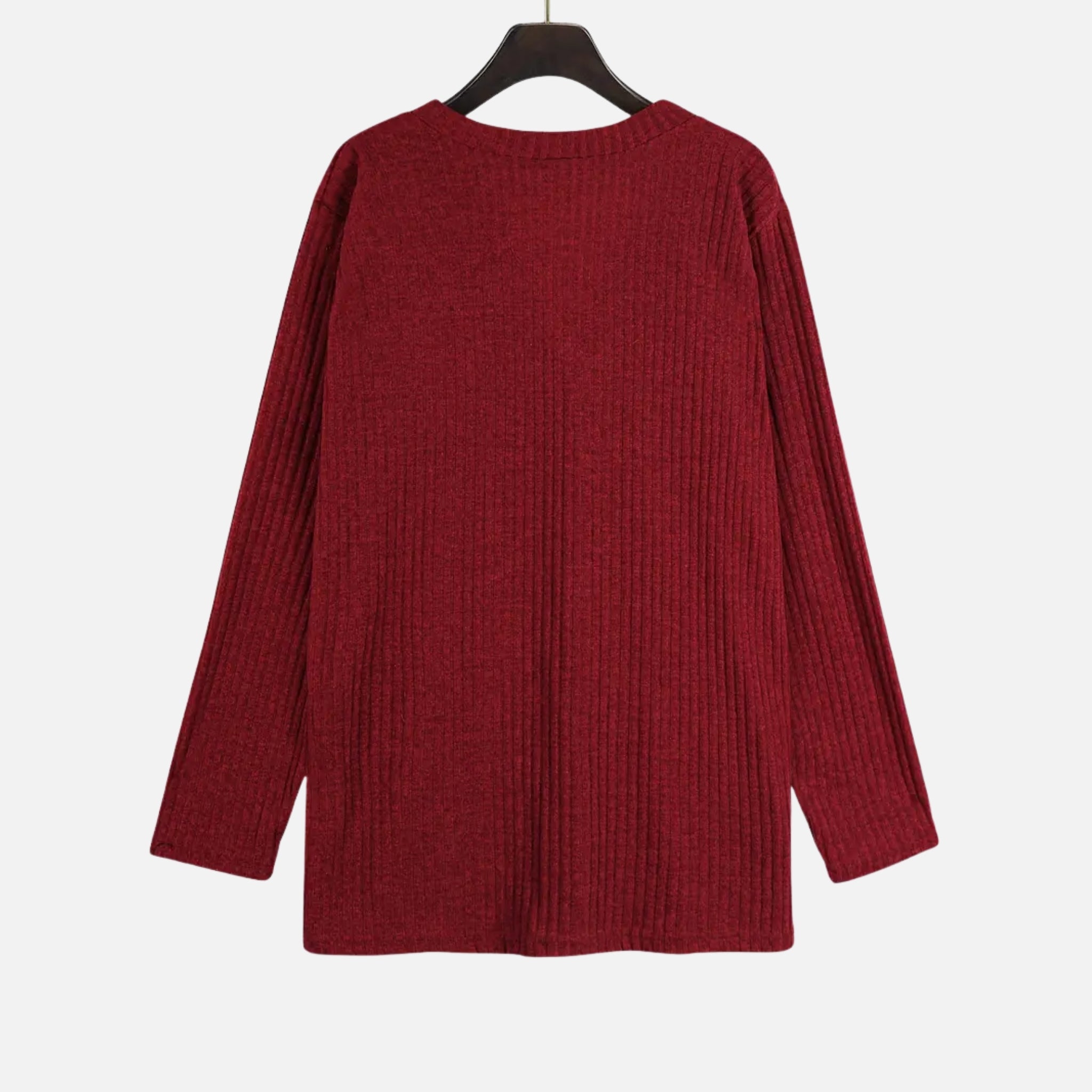 NolaKwin | Damski długi sweter z długim rękawem, otwarty, jednolity kolor – nowoczesny styl na jesień i zimę