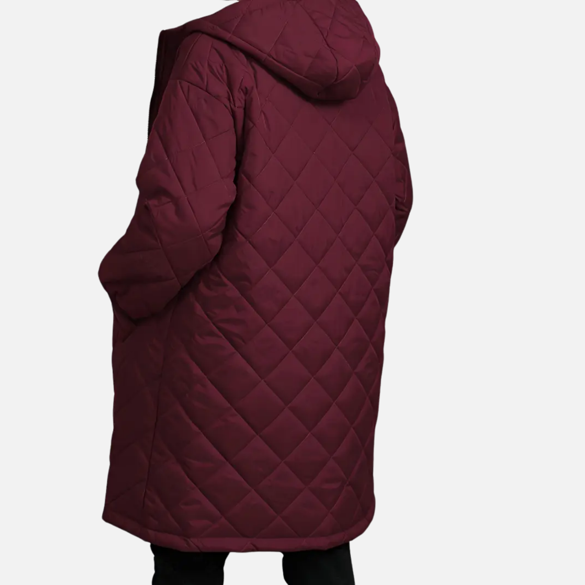 NolaKwin | Kobieca Zimowa Kurtka z Kapturem - Ciepła Parka z Wełnianą Izolacją