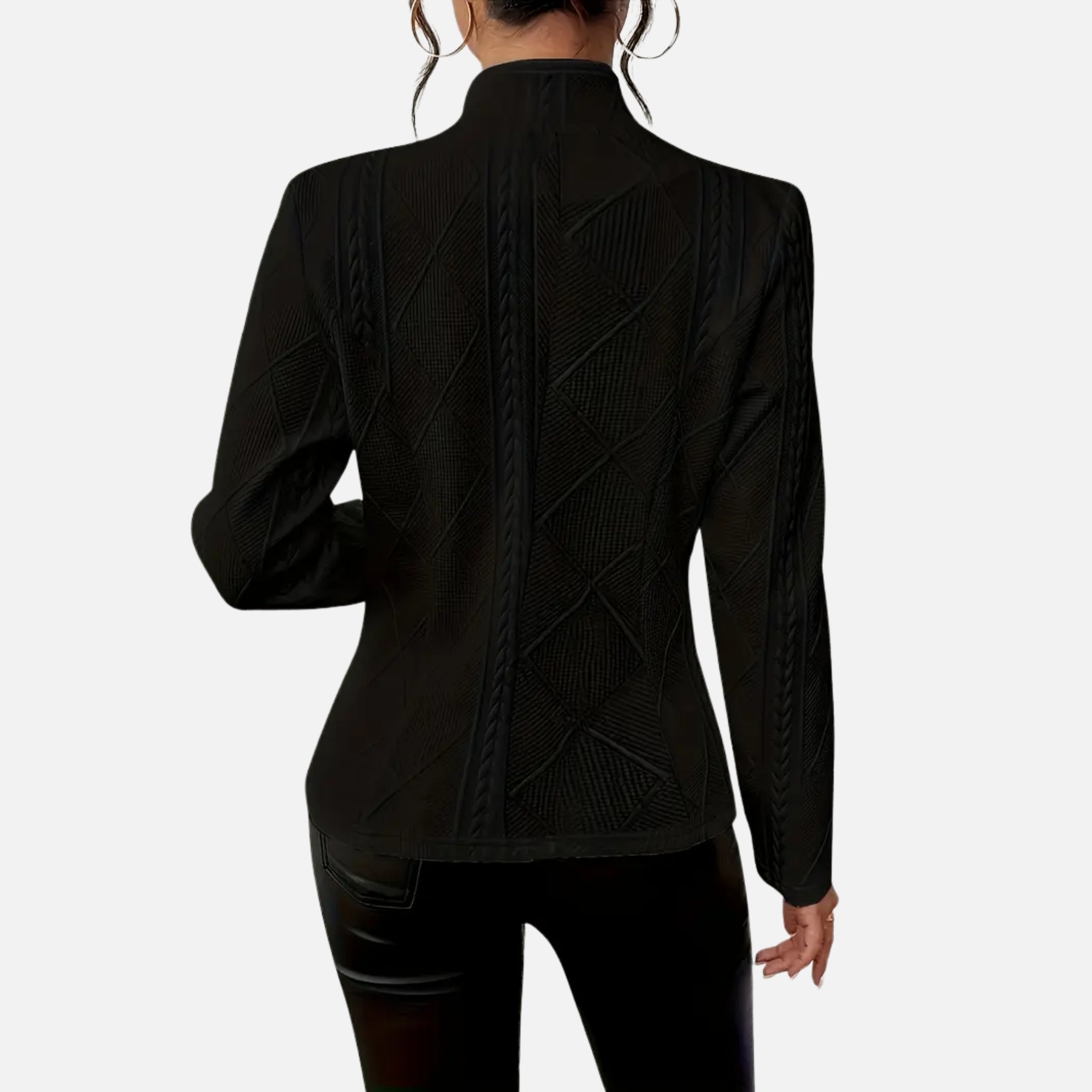 NolaKwin | Damski blazer slim fit - klasyczna dopasowana kurtka dla profesjonalnego wyglądu