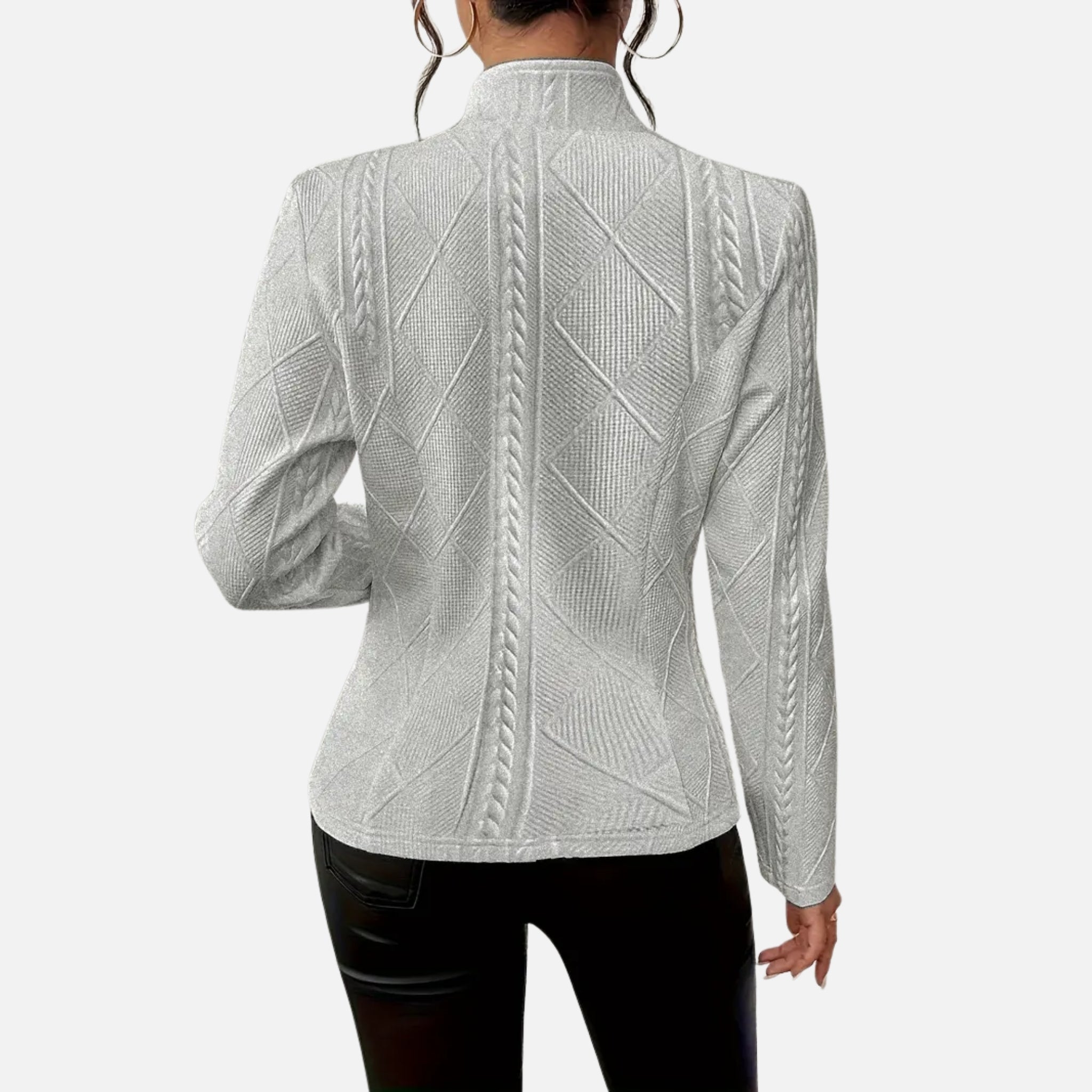 NolaKwin | Damski blazer slim fit - klasyczna dopasowana kurtka dla profesjonalnego wyglądu