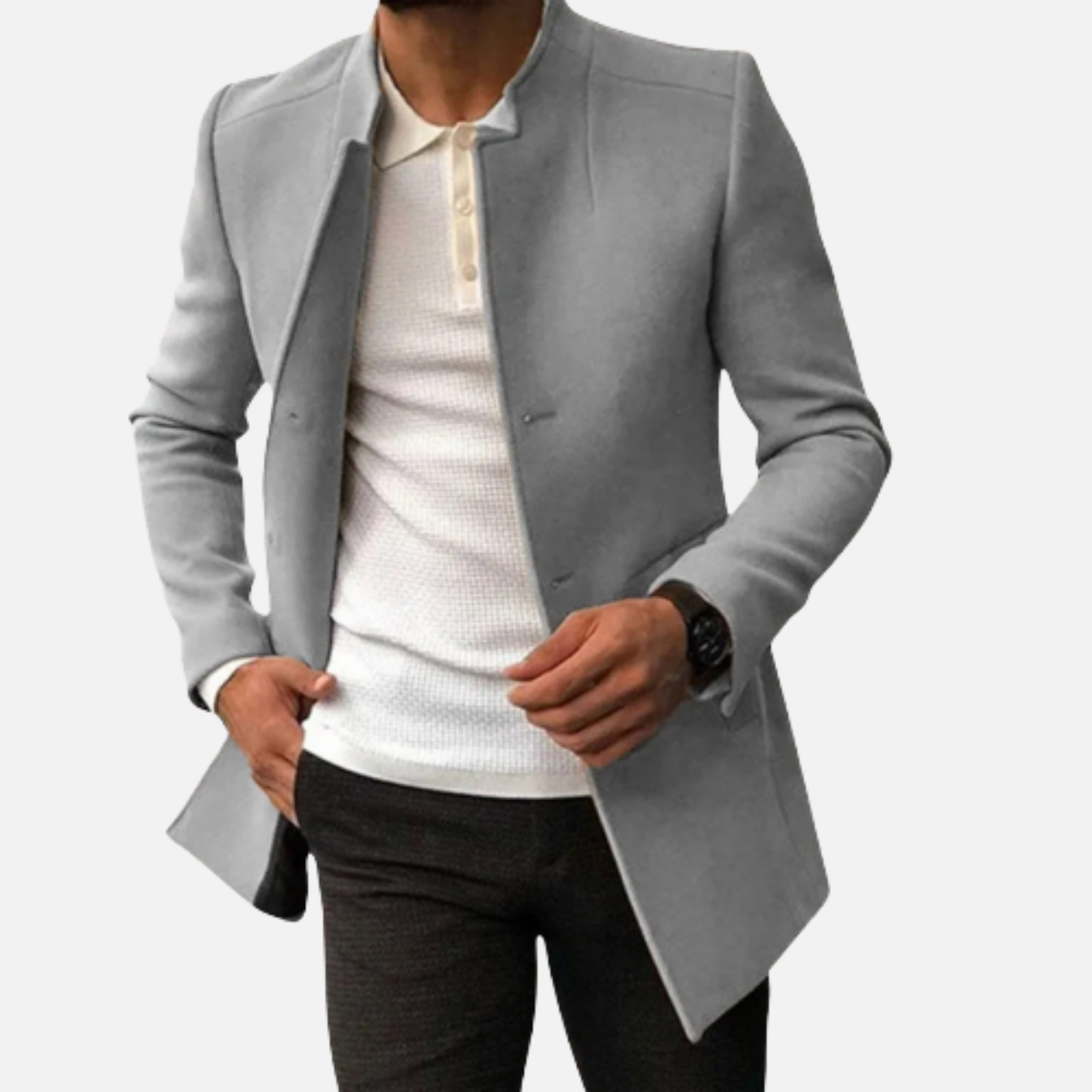 NolaKwin | Męski płaszcz na miarę – Klasyczny styl