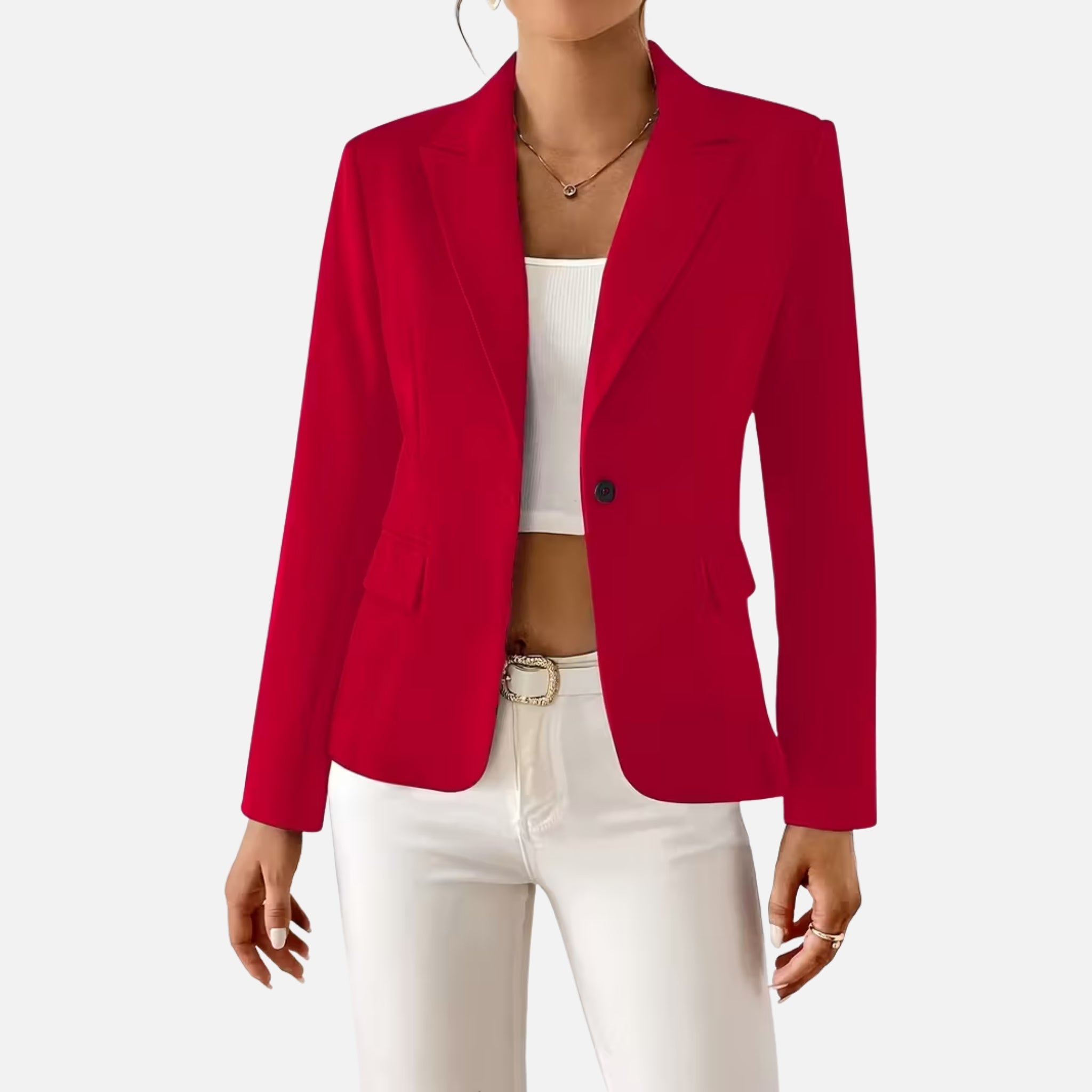 NolaKwin | Damska dopasowana marynarka z wygodnym fasonem