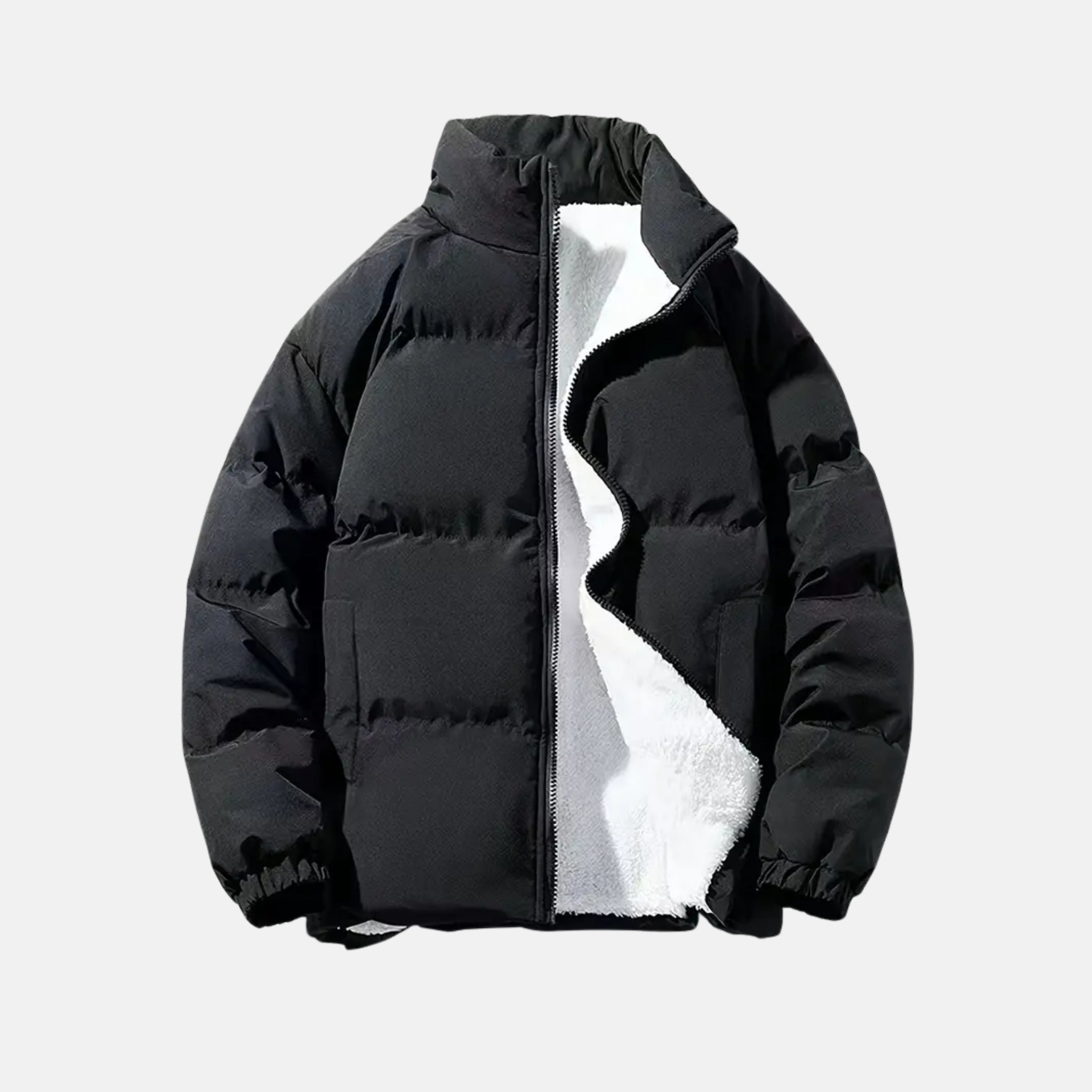 NolaKwin | Męskie pikowane kurtki bawełniane na sezon jesienny