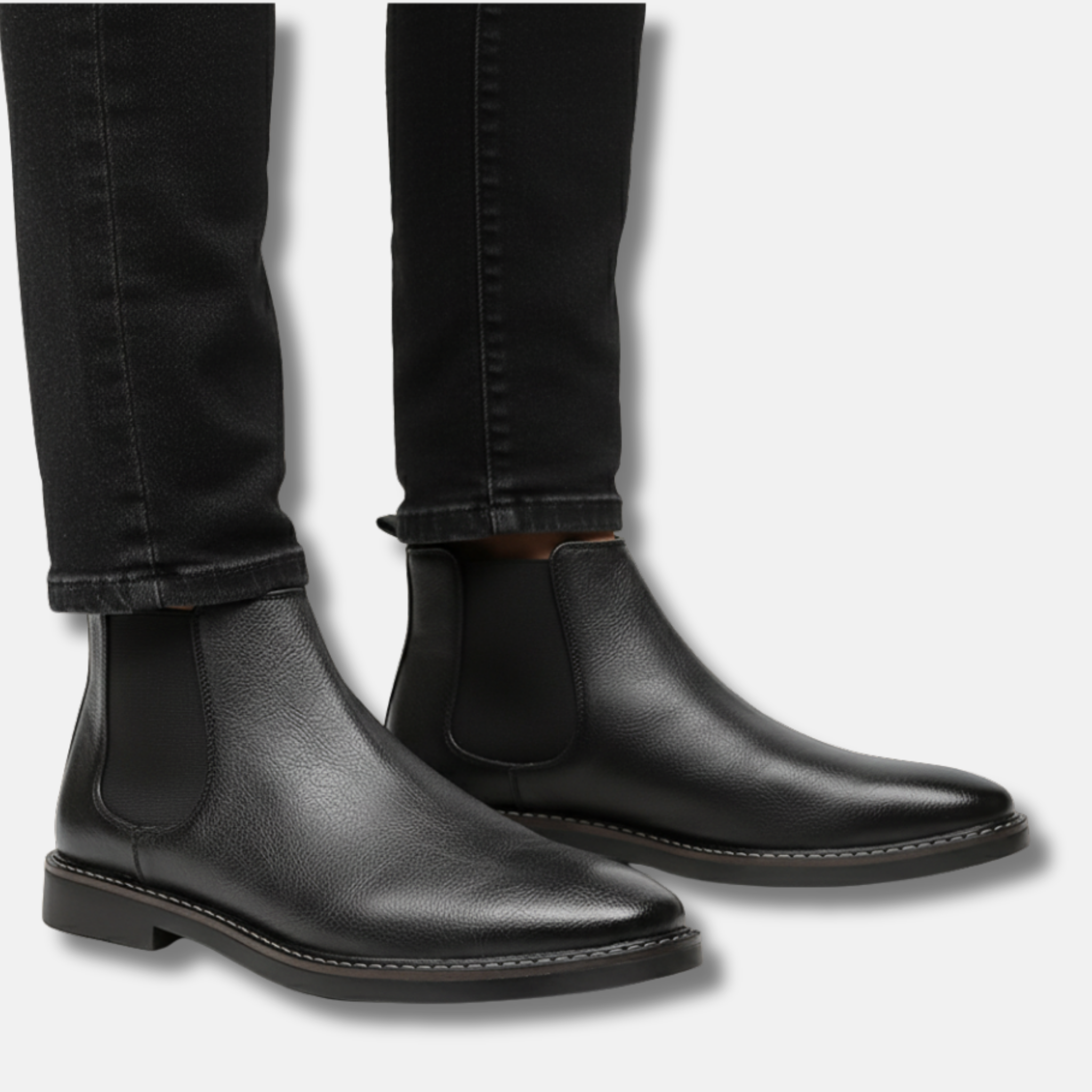 NolaKwin | Męskie Botki Chelsea Retro - Wygodne i Modne