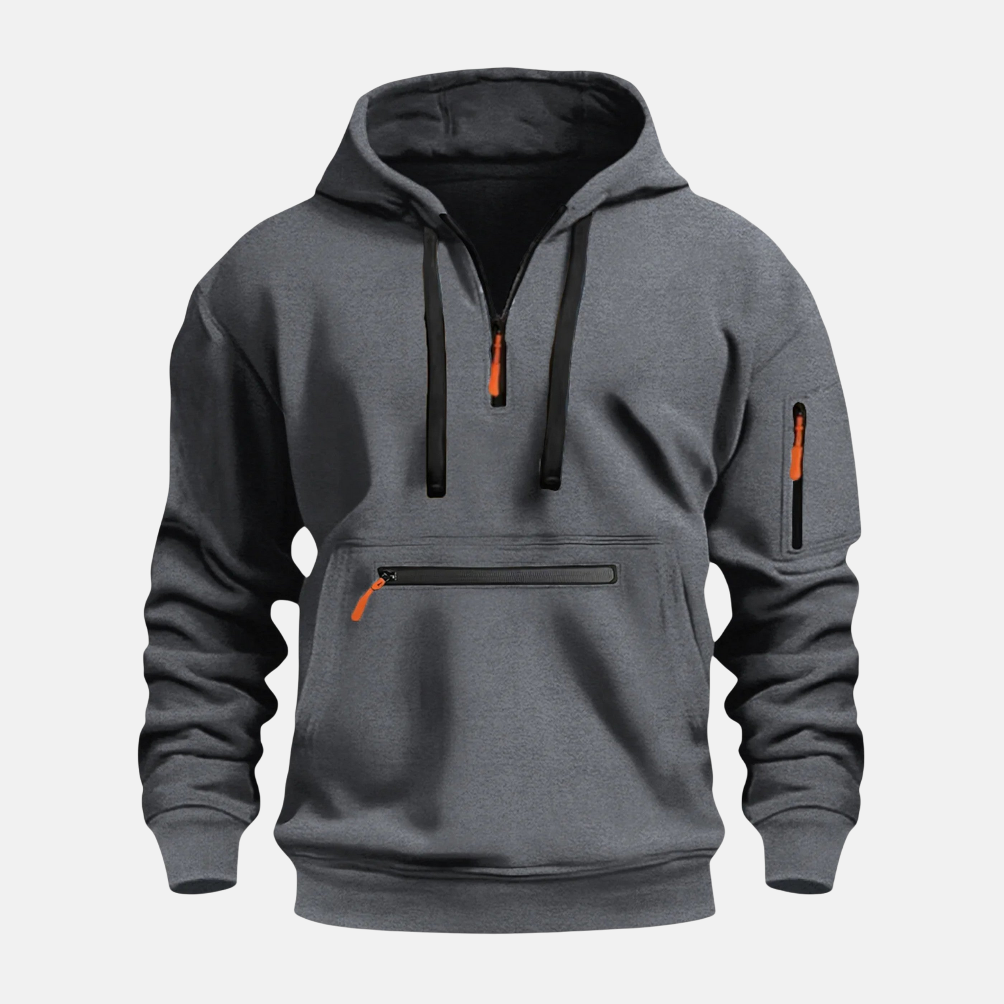 NolaKwin | Męska Bluza z Kapturem – Heritage Zipper Hoodie