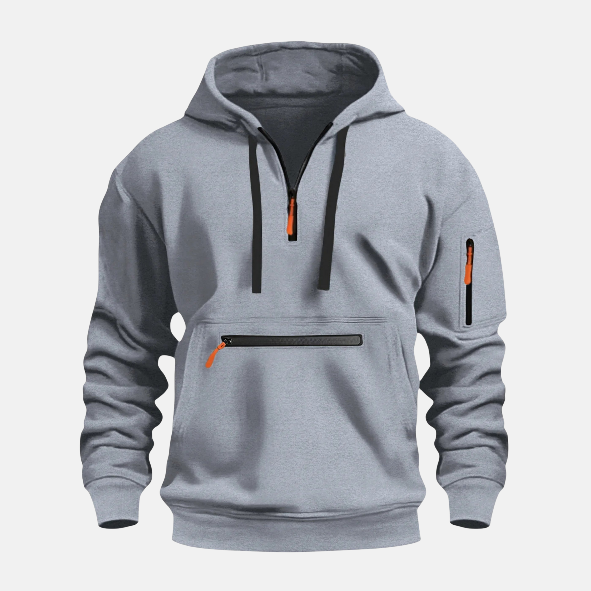 NolaKwin | Męska Bluza z Kapturem – Heritage Zipper Hoodie