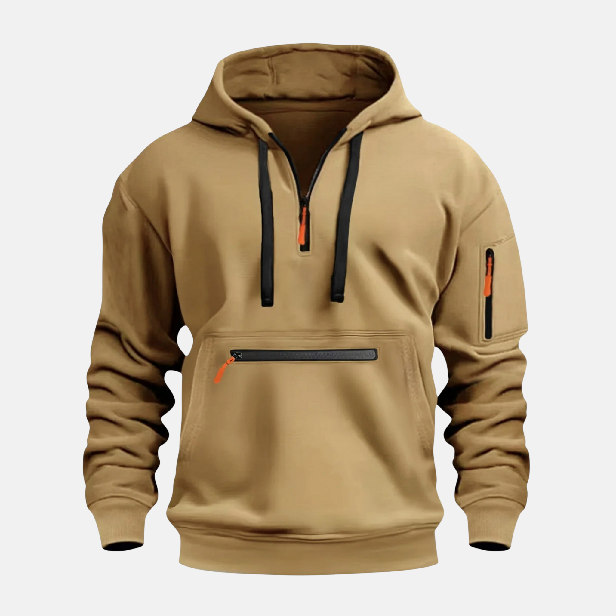 NolaKwin | Męska Bluza z Kapturem – Heritage Zipper Hoodie