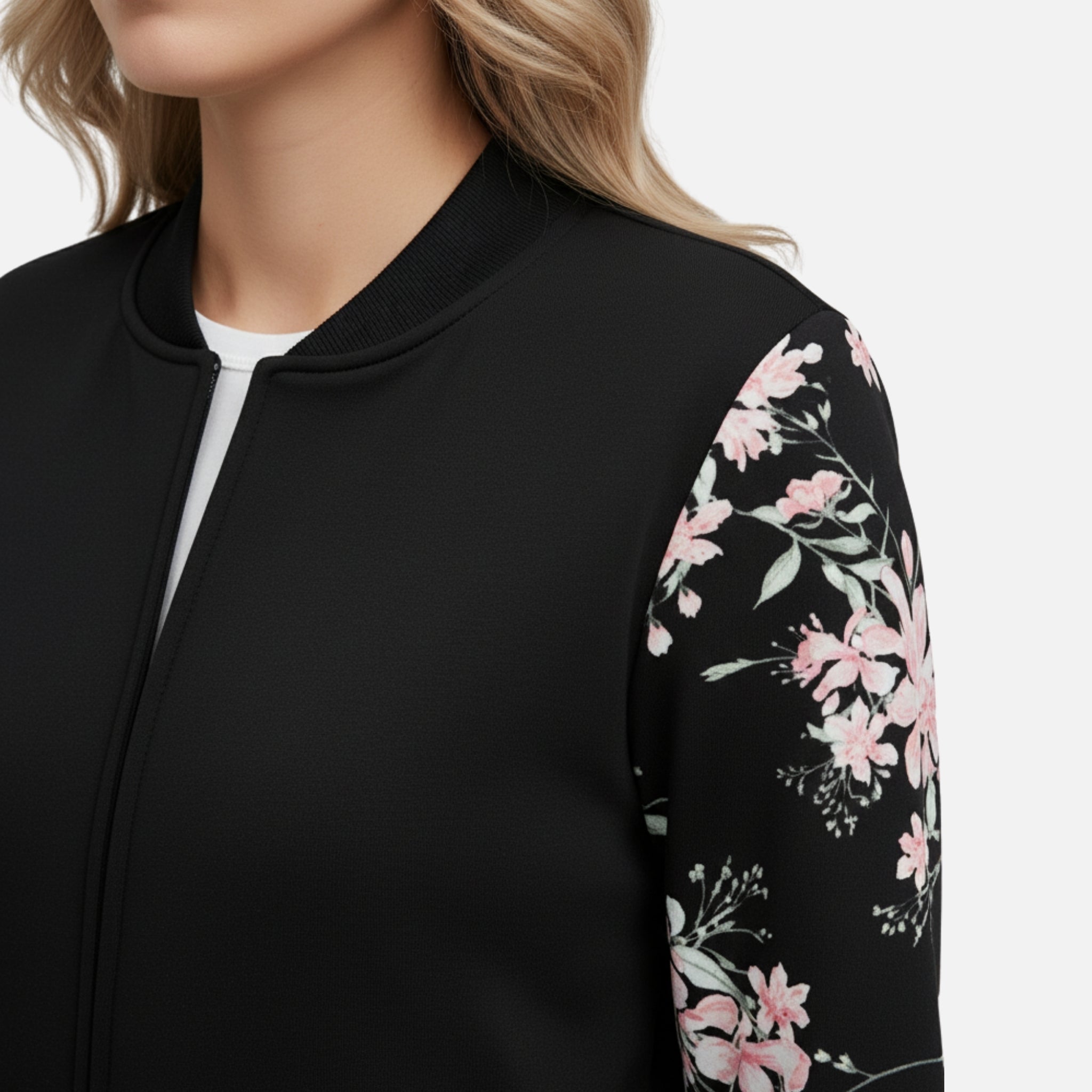 NolaKwin | Kurtka z długim rękawem dla kobiet w rozmiarze plus - Elegancka odzież sportowa na co dzień