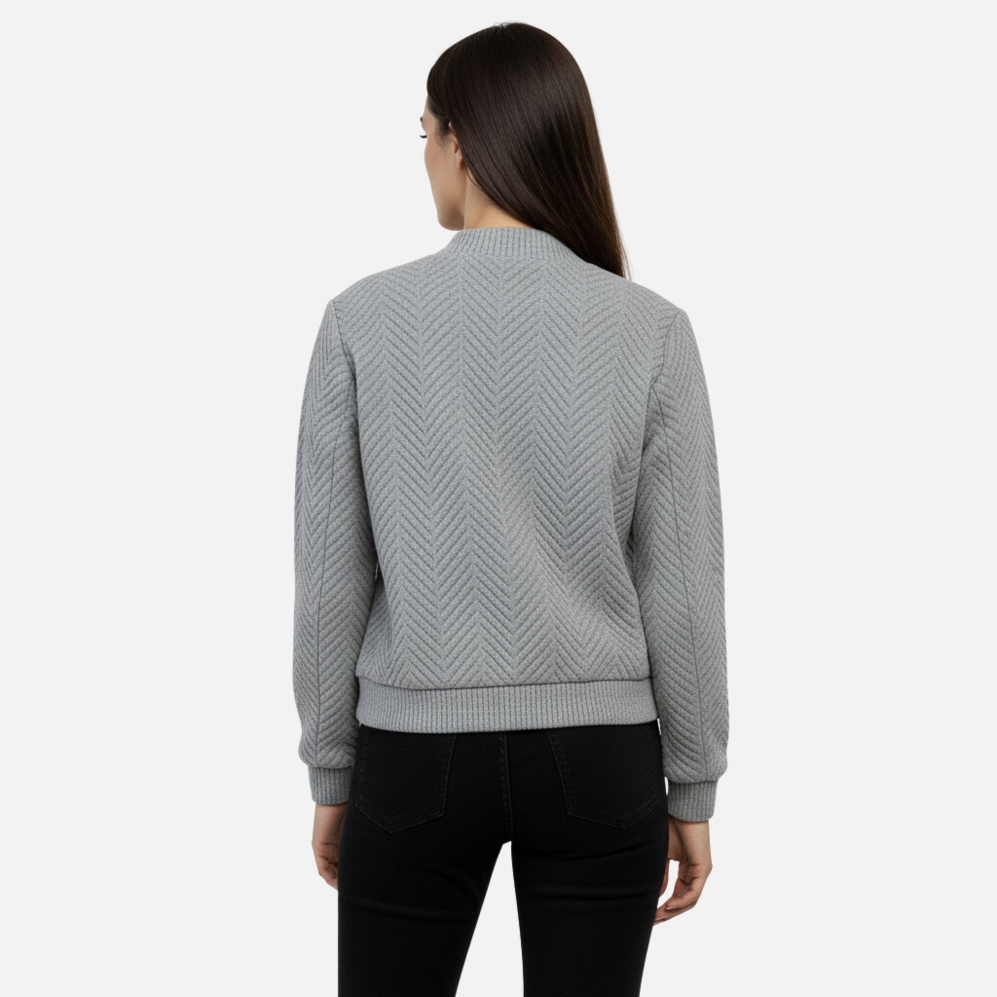 NolaKwin | Stylowa bomberka damska – lekka i miękka kurtka z zamkiem