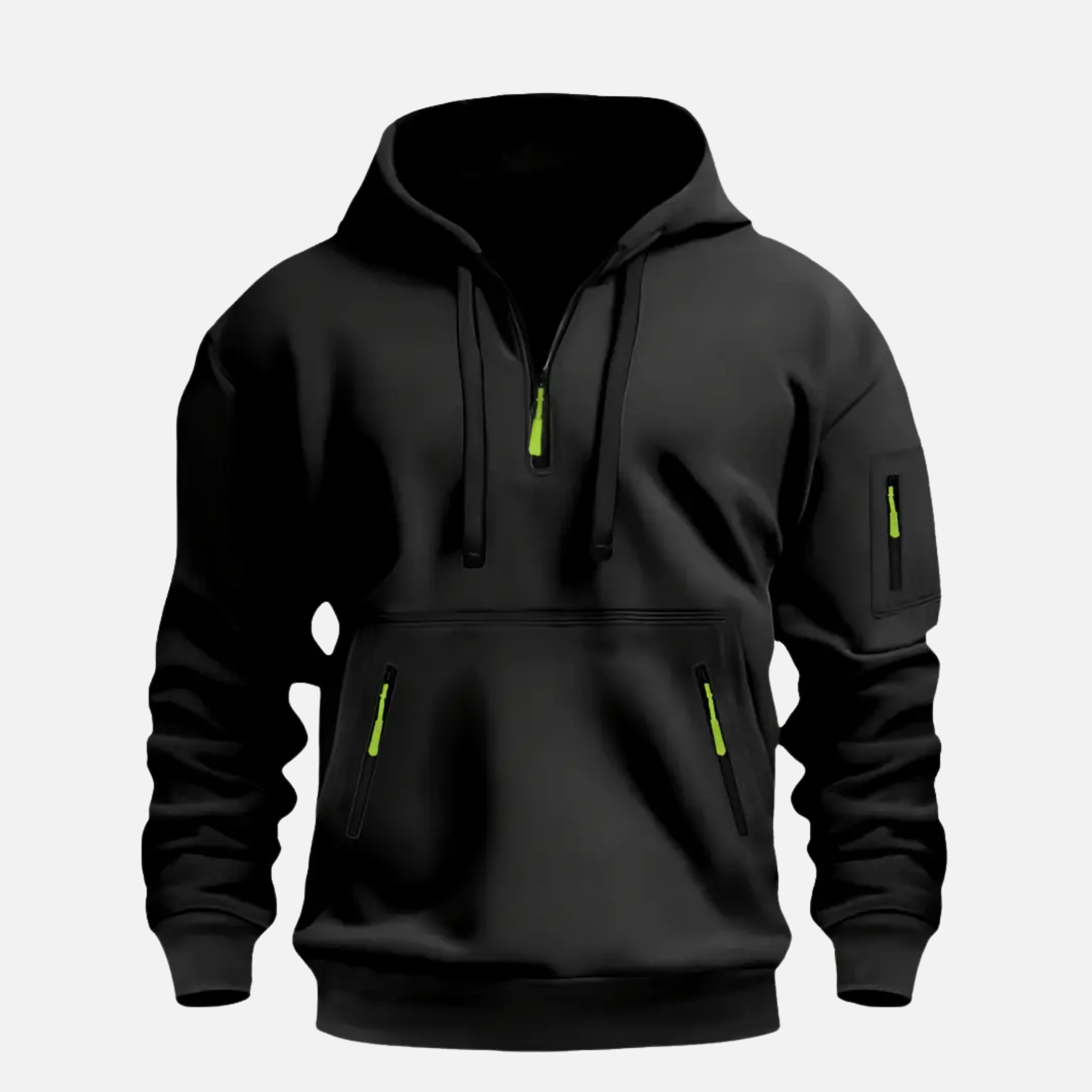 NolaKwin | Męska Bluza z Kapturem – Heritage Zipper Hoodie