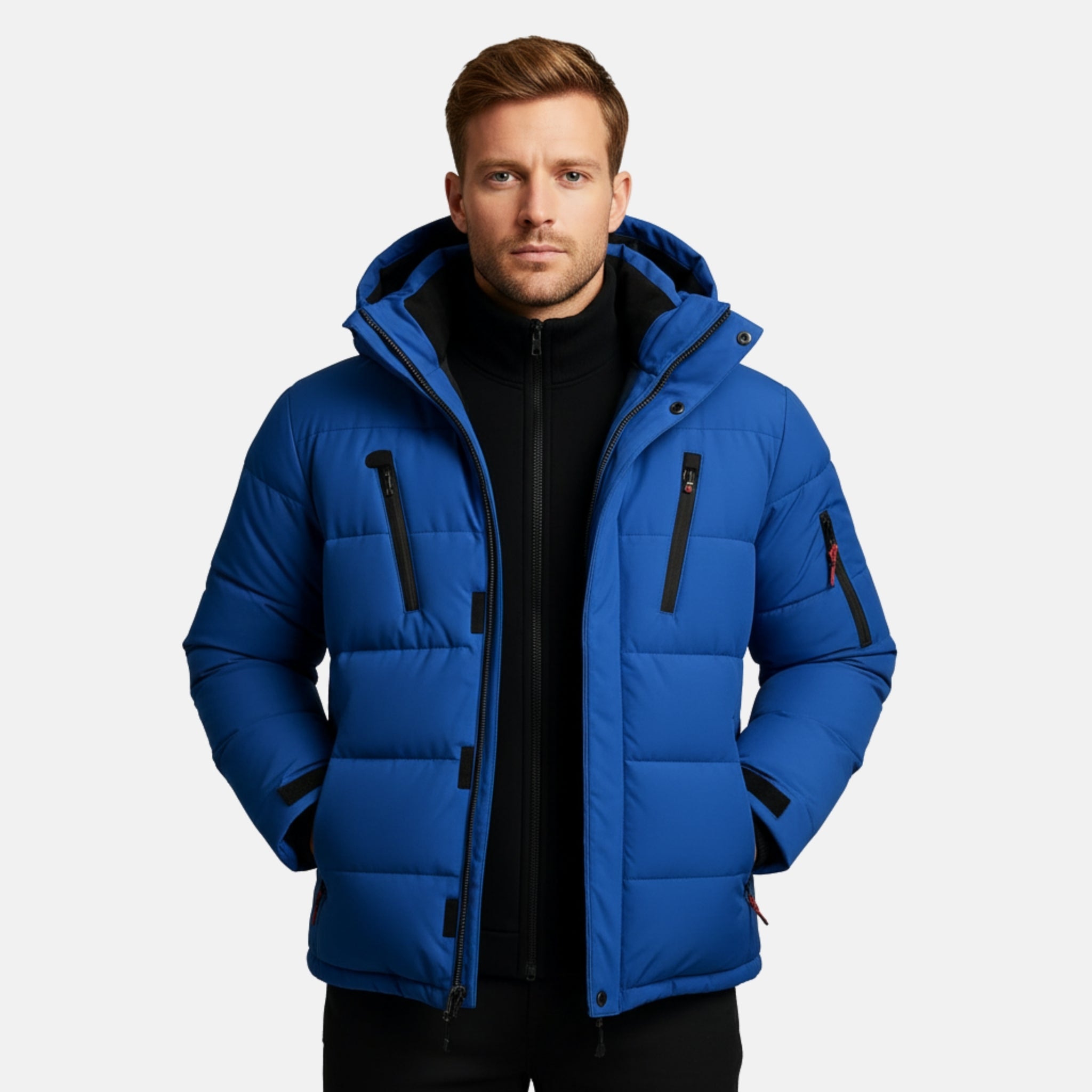 NolaKwin | Męska Wodoodporna Kurtka Zimowa o Eleganckim Kroju