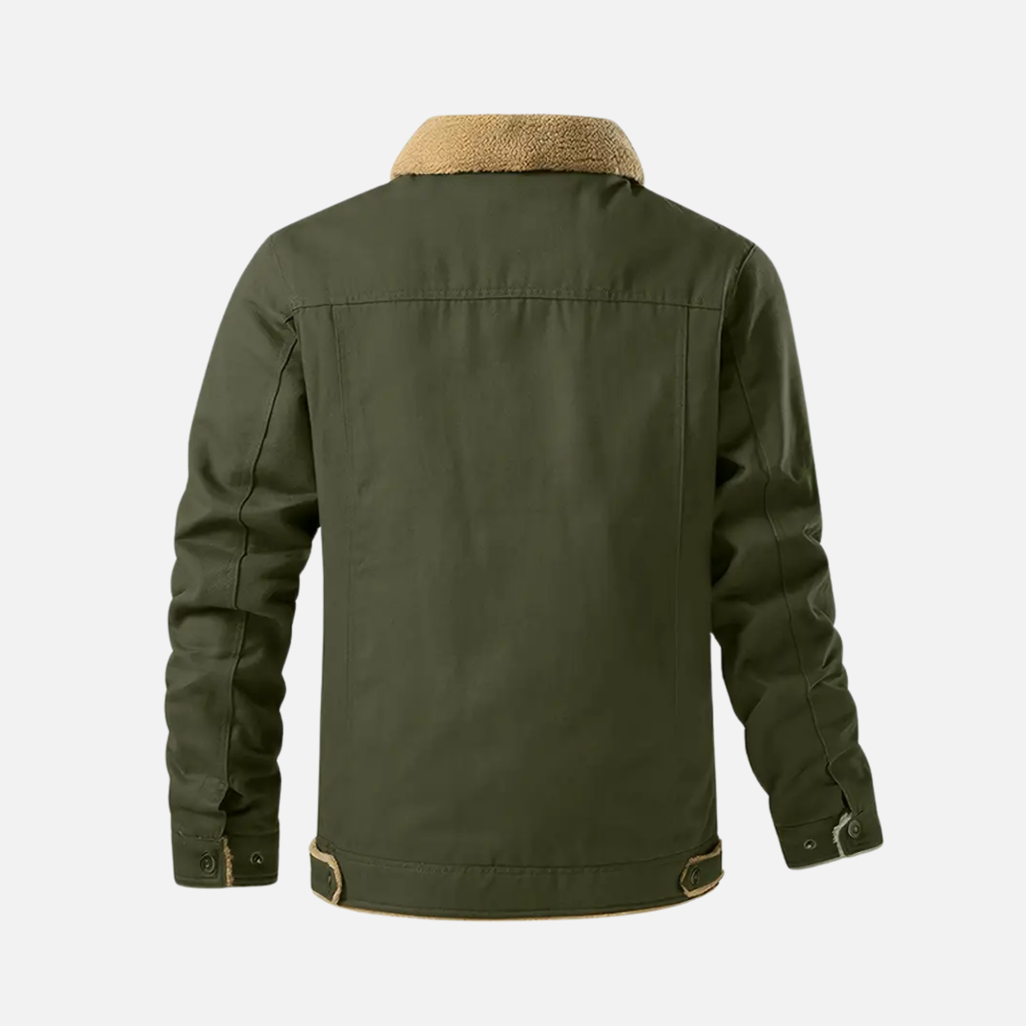 NolaKwin | Męska Gruba Fleece Kurtka na Jesień/Zimę - Casual Pluszowa