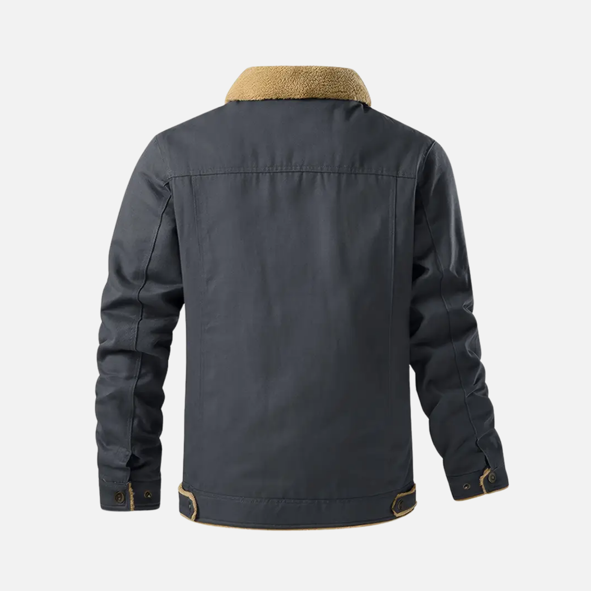 NolaKwin | Męska Gruba Fleece Kurtka na Jesień/Zimę - Casual Pluszowa