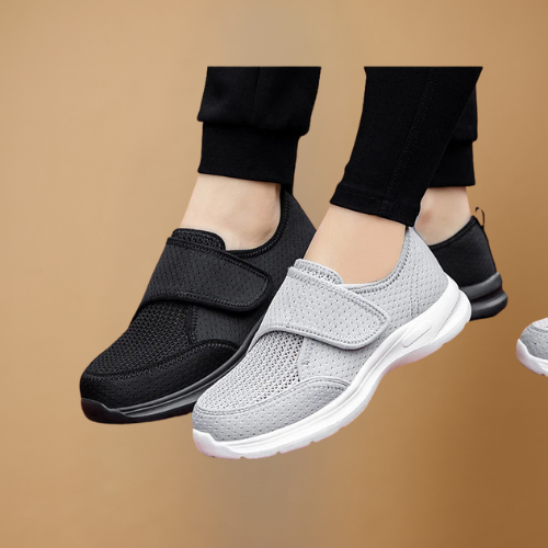 Wygodne, extra-szerokie buty do chodzenia – Idealne dla pełnych stóp i podeszew