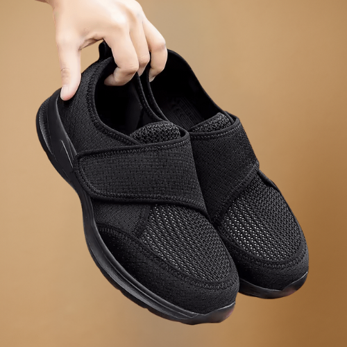 Wygodne, extra-szerokie buty do chodzenia – Idealne dla pełnych stóp i podeszew