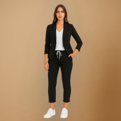 Stylowy zestaw blazerów stretch dla kobiet - Idealny na każdą porę roku