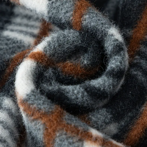 NolaKwin | Męski Gruby Sweter na Jesień i Zimę z Dekoltem w Serek