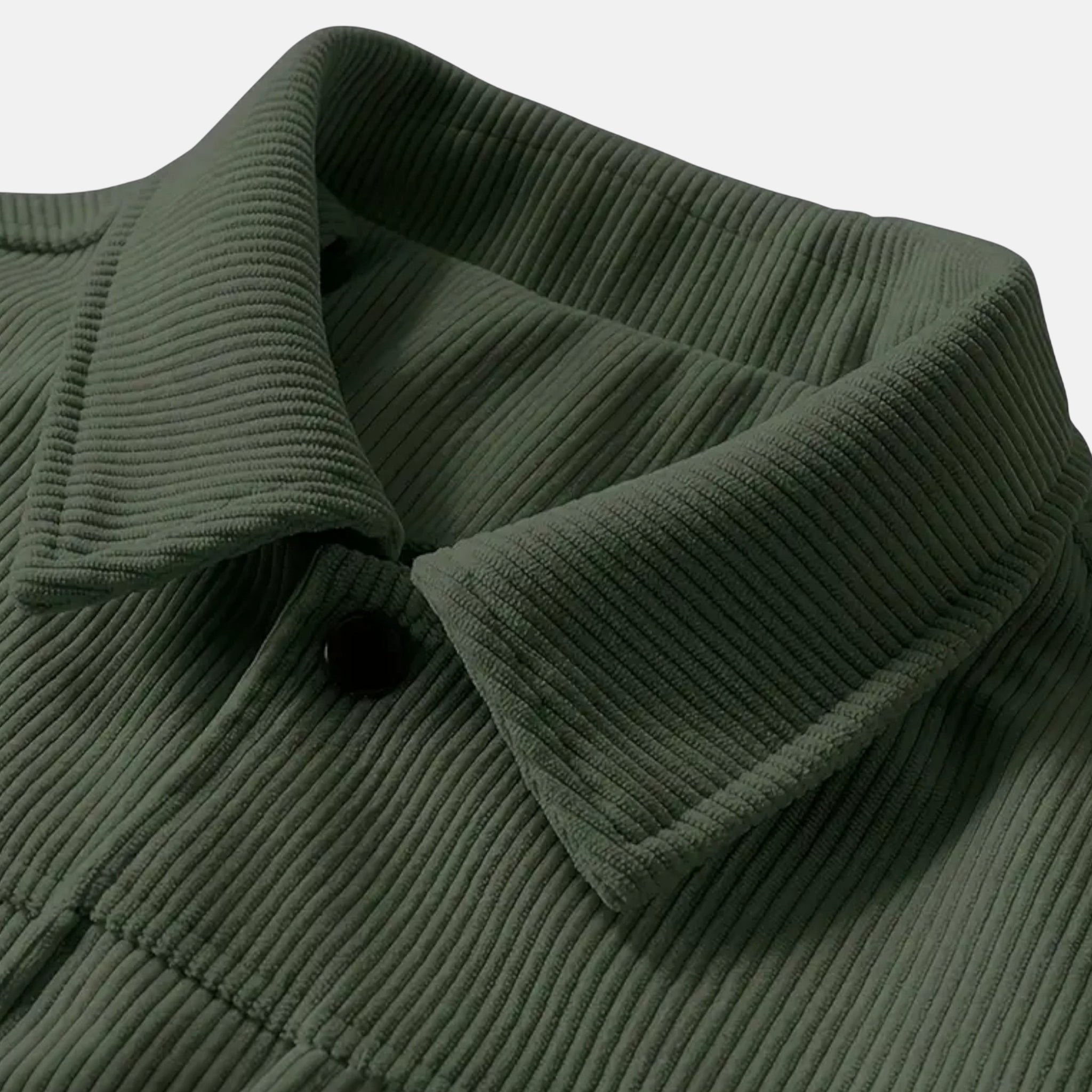 NolaKwin | Klasyczna męska kurtka z kordurowej tkaniny