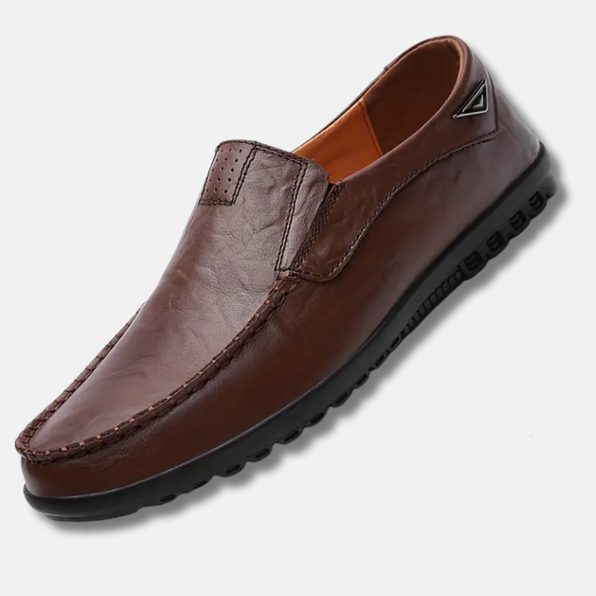 NolaKwin | Męskie Casual Loafers, Antypoślizgowe, Wygodne Wsuwane Buty Skórzane do Jazdy