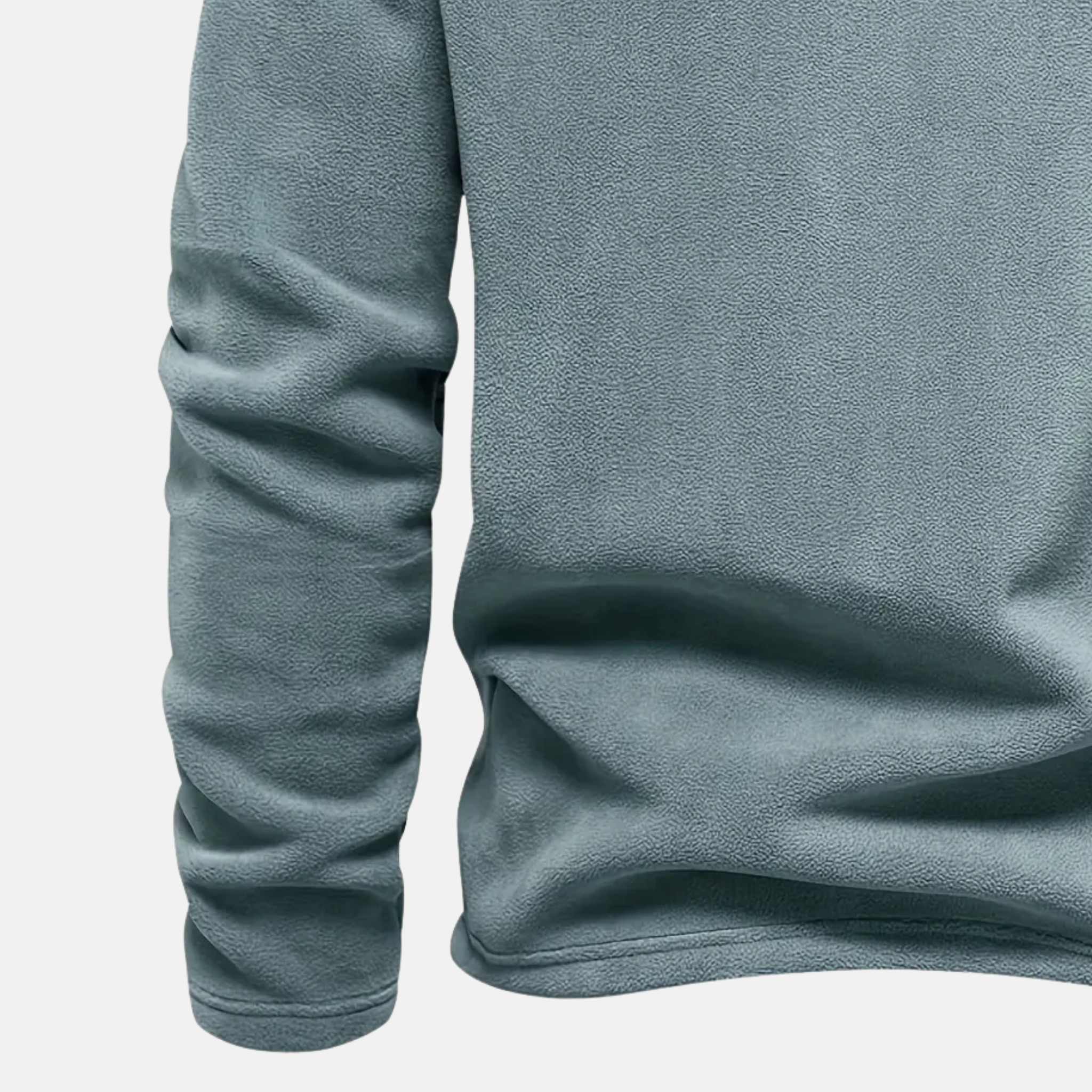 NolaKwin | Jesień Zima Ciepły Pulower Męski Casual Fleece Swetry Męskie Zamek