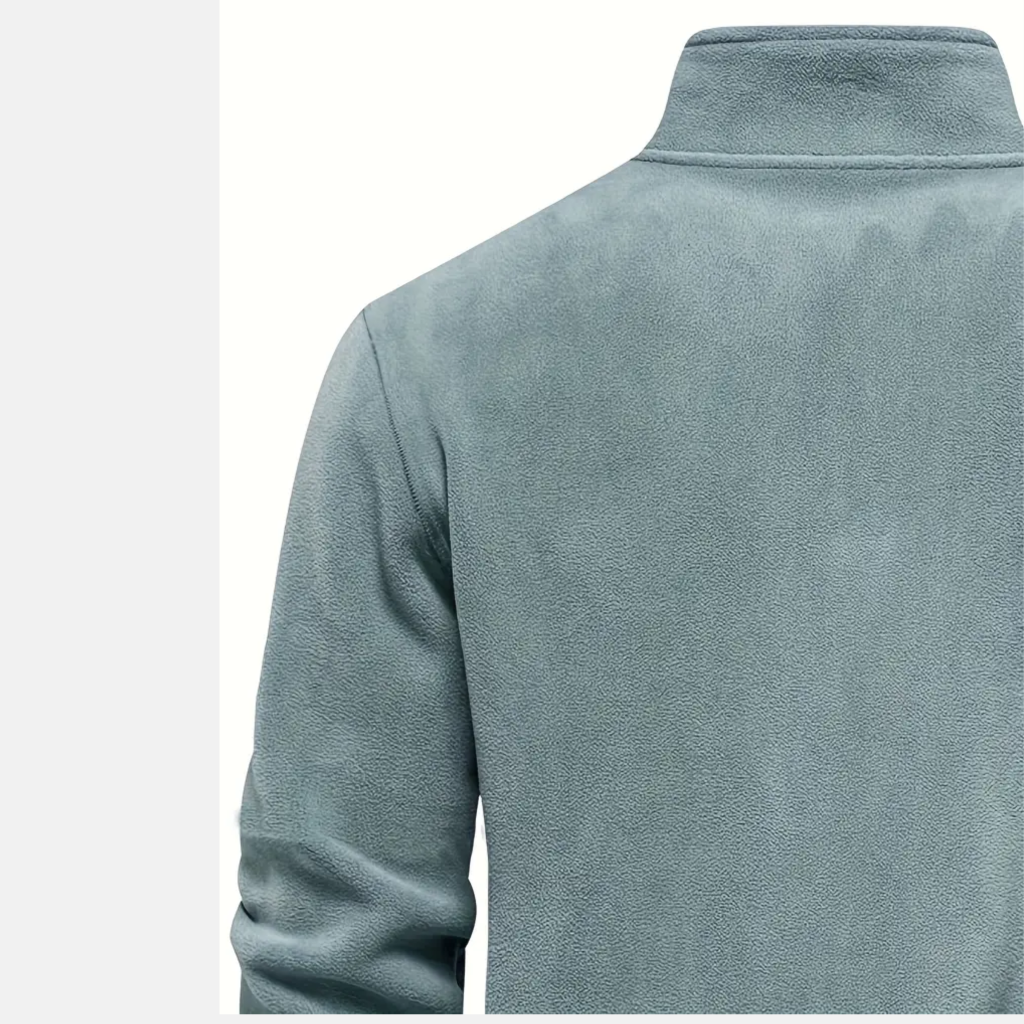 NolaKwin | Jesień Zima Ciepły Pulower Męski Casual Fleece Swetry Męskie Zamek