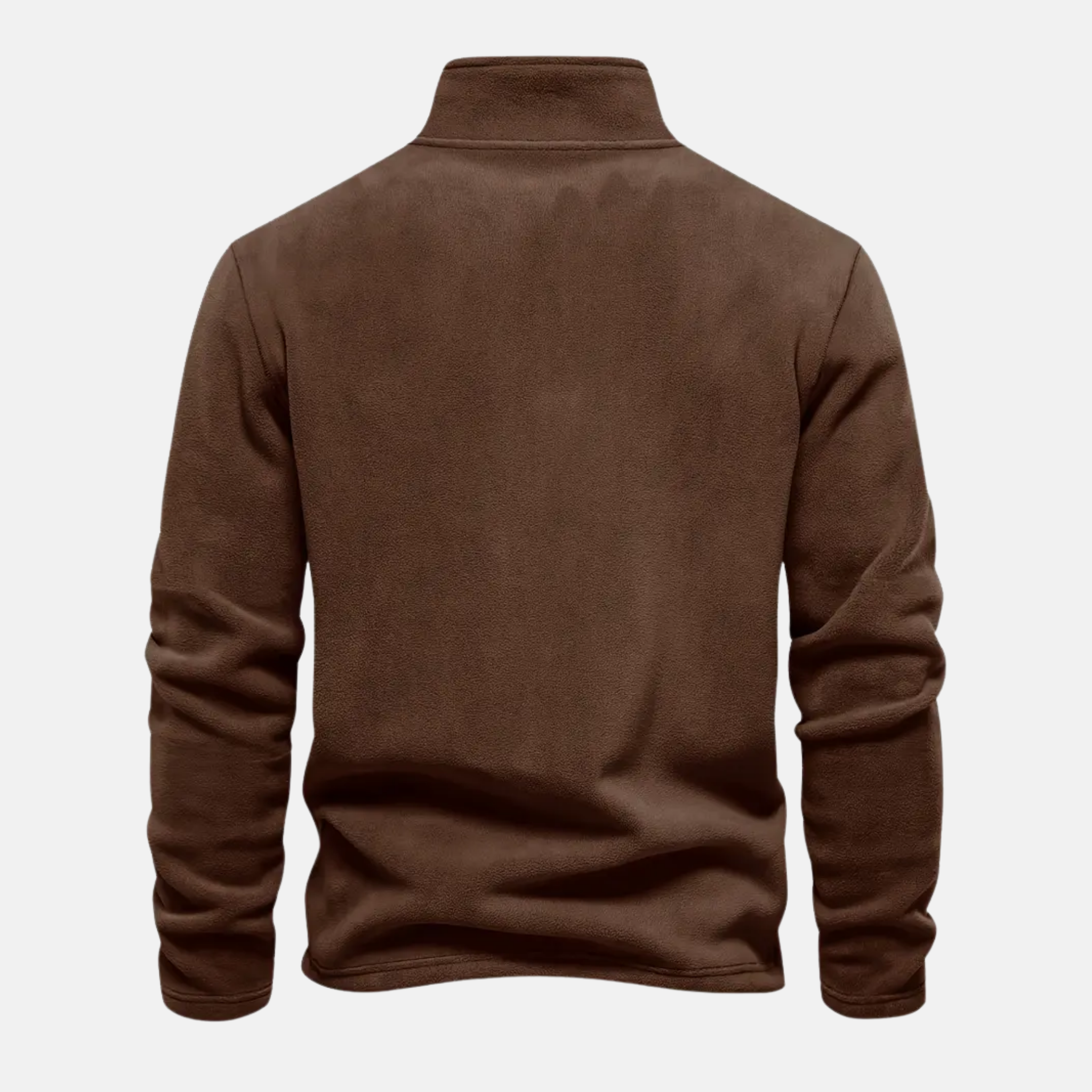 NolaKwin | Jesień Zima Ciepły Pulower Męski Casual Fleece Swetry Męskie Zamek