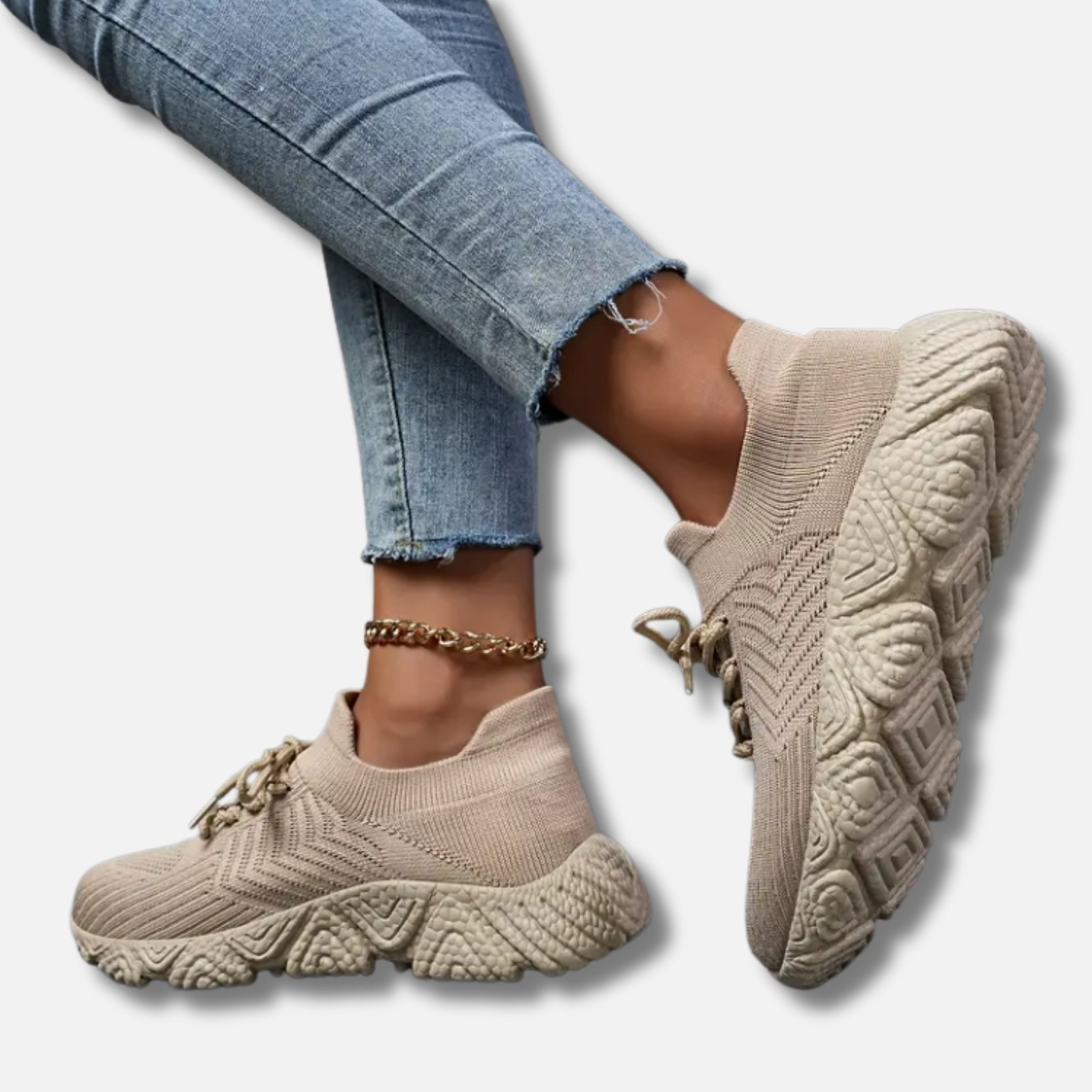 NolaKwin | Damskie Oddychające Sneakersy Casual z Sznurowaniem