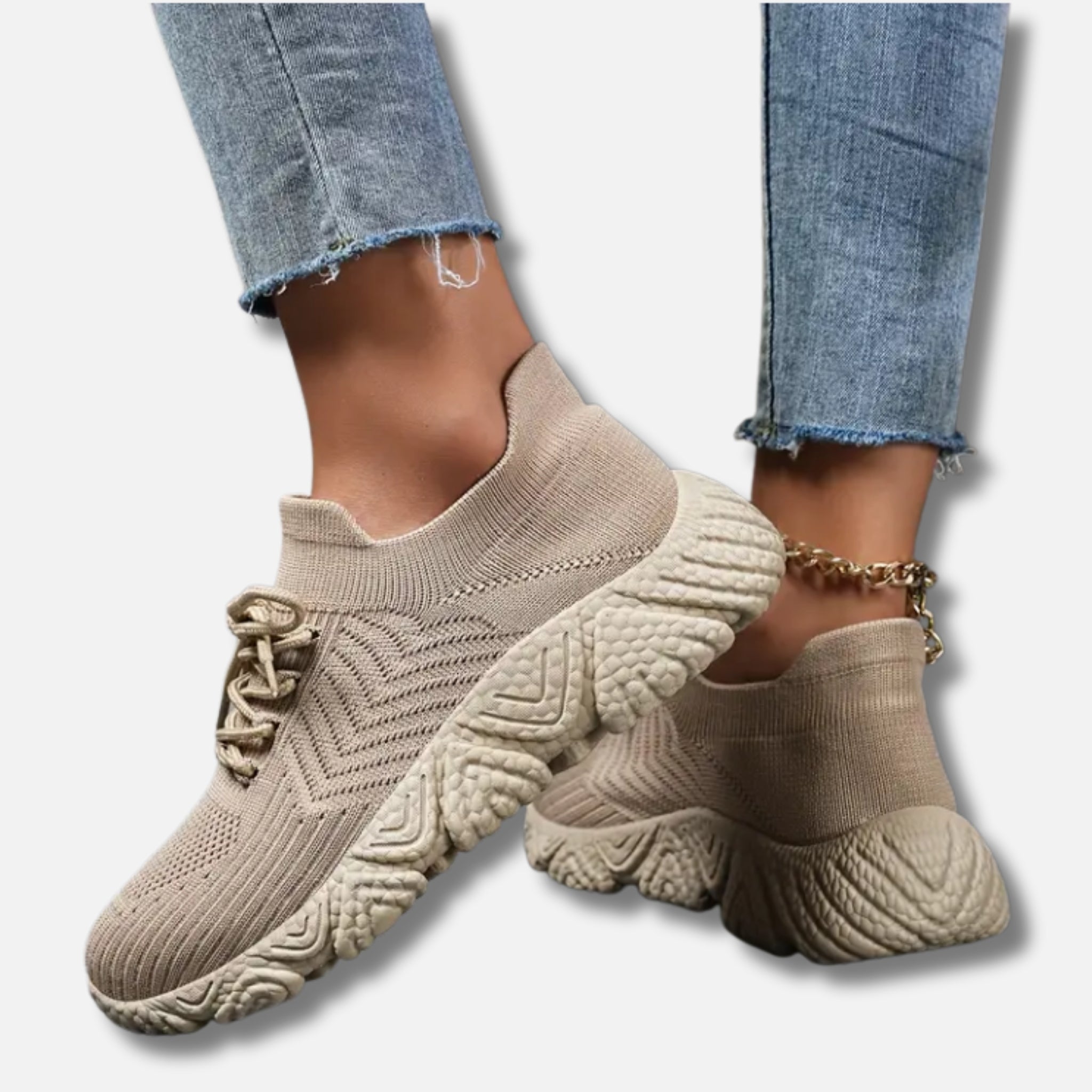 NolaKwin | Damskie Oddychające Sneakersy Casual z Sznurowaniem