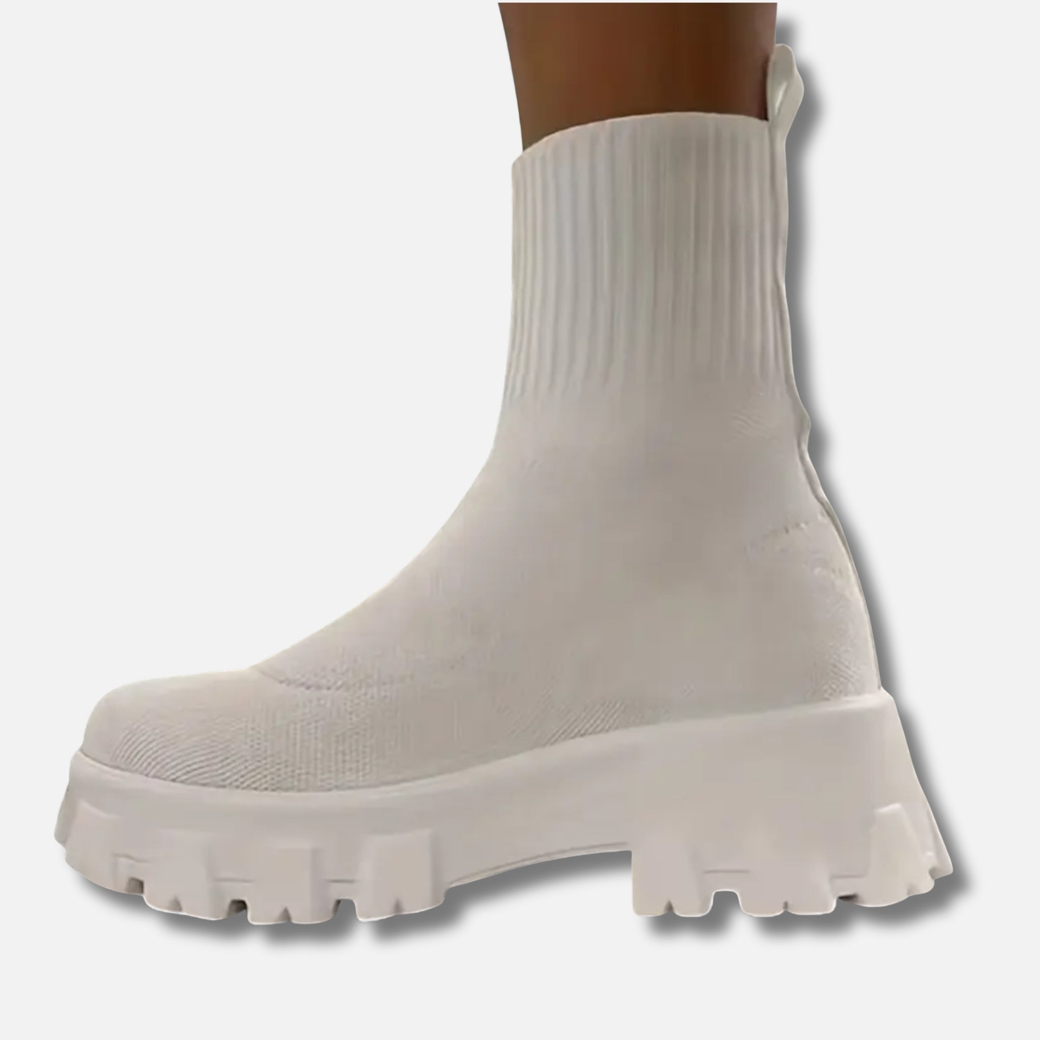 NolaKwin | Damskie Botki na Obcasie – Elegancja z Okrągłym Noskiem