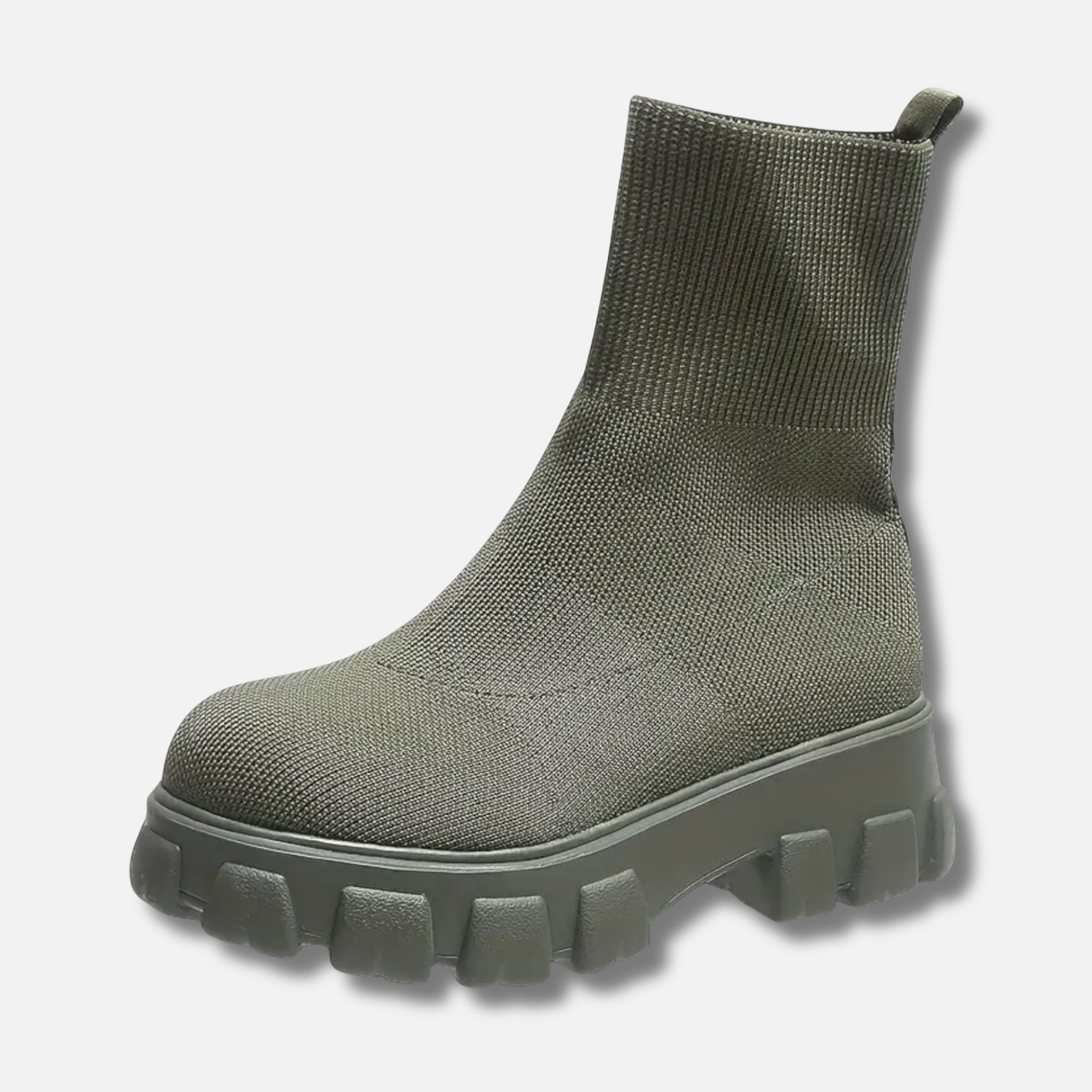 NolaKwin | Damskie Botki na Obcasie – Elegancja z Okrągłym Noskiem