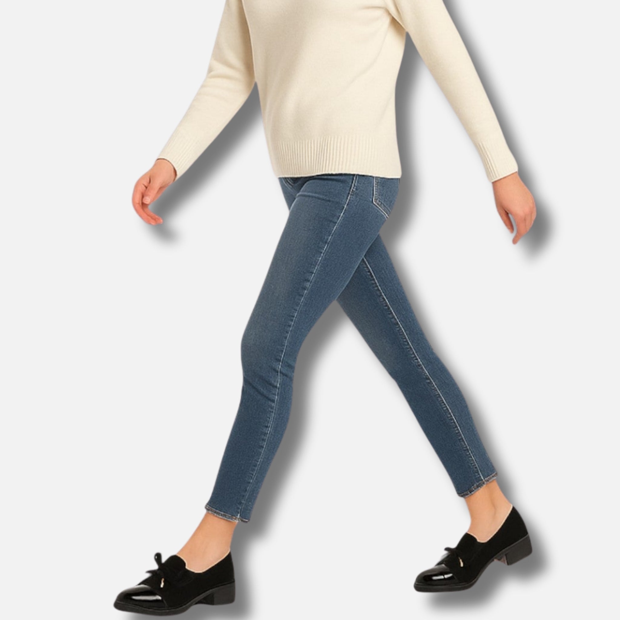 NolaKwin | Damskie Retro Mokasyny z Kokardą na Wytrzymałej Podeszwie