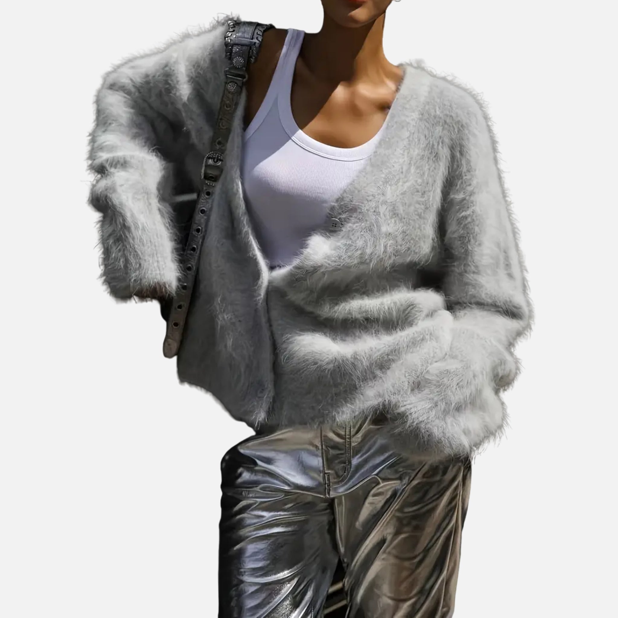 NolaKwin | Kurtka couture z wełny dla kobiet