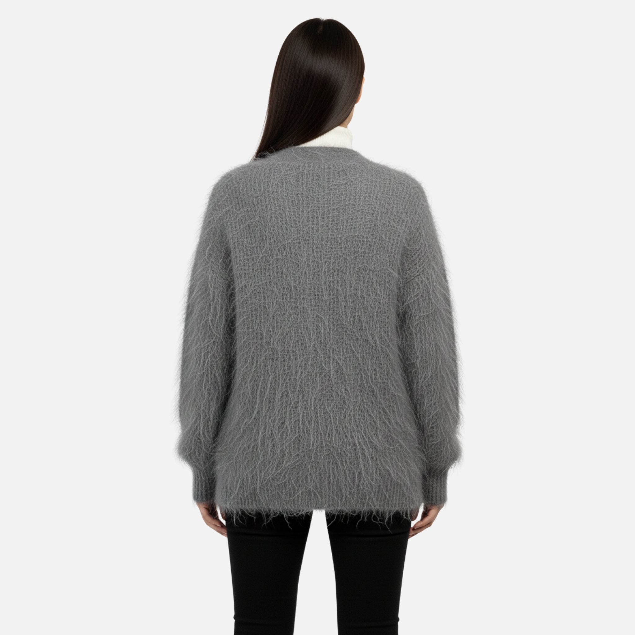 NolaKwin | Kurtka couture z wełny dla kobiet