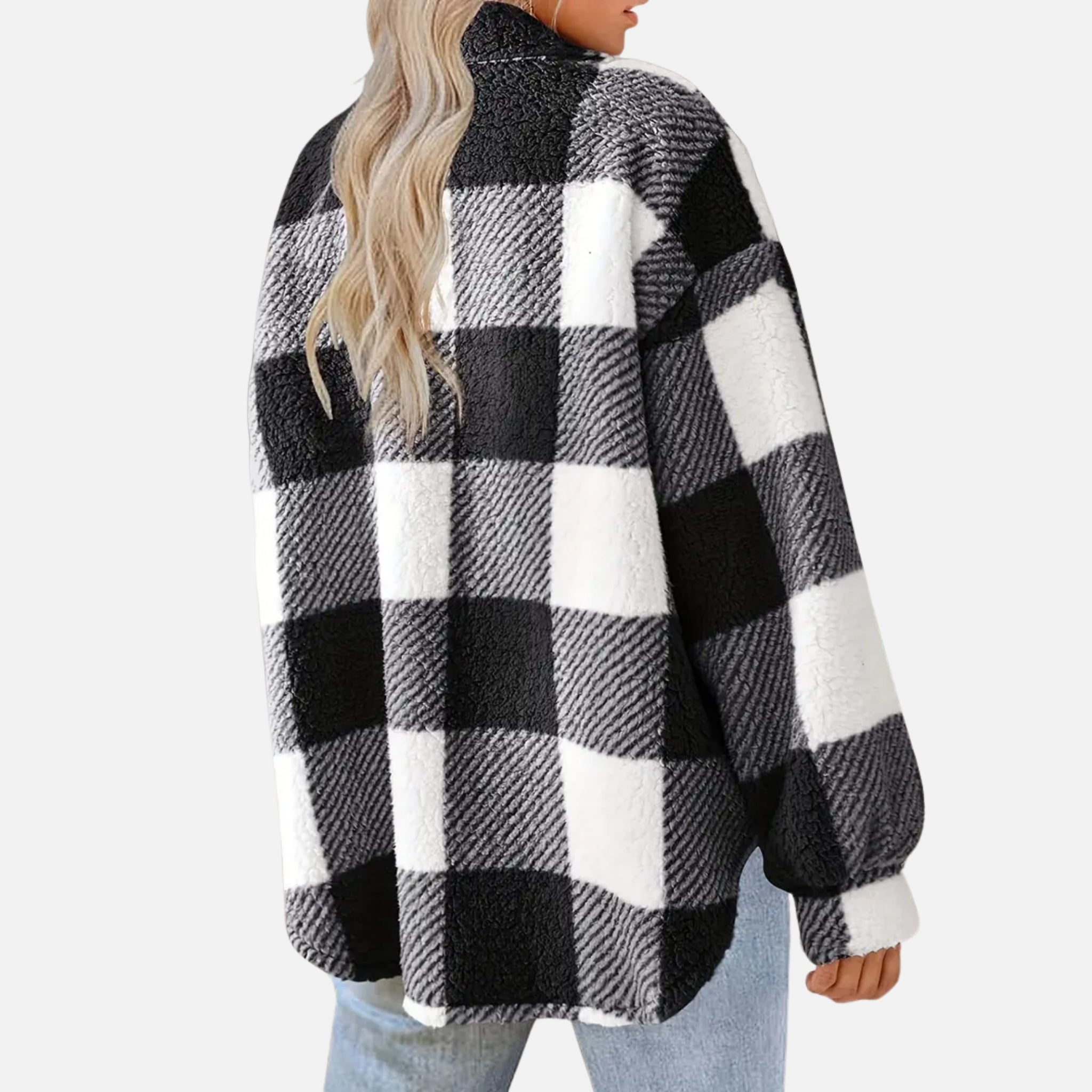 NolaKwin | Elastyczna Zimowa Kurtka Wysoka Elastyczność Długa Pluszowa Zimowa Kurtka