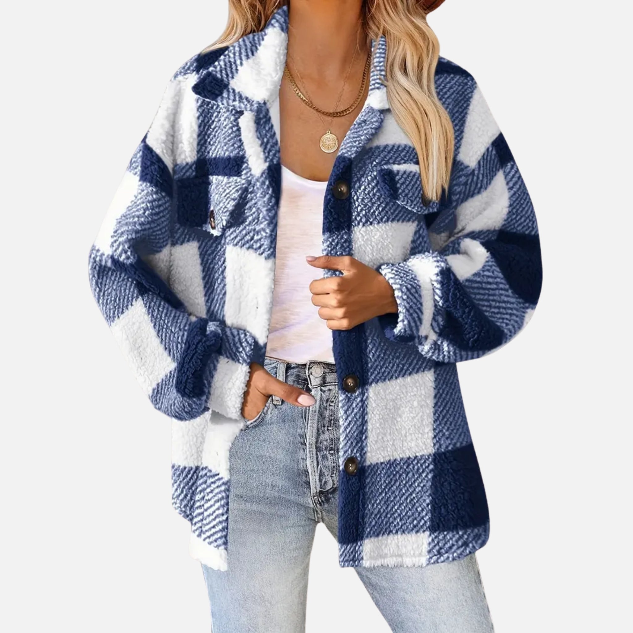 NolaKwin | Elastyczna Zimowa Kurtka Wysoka Elastyczność Długa Pluszowa Zimowa Kurtka