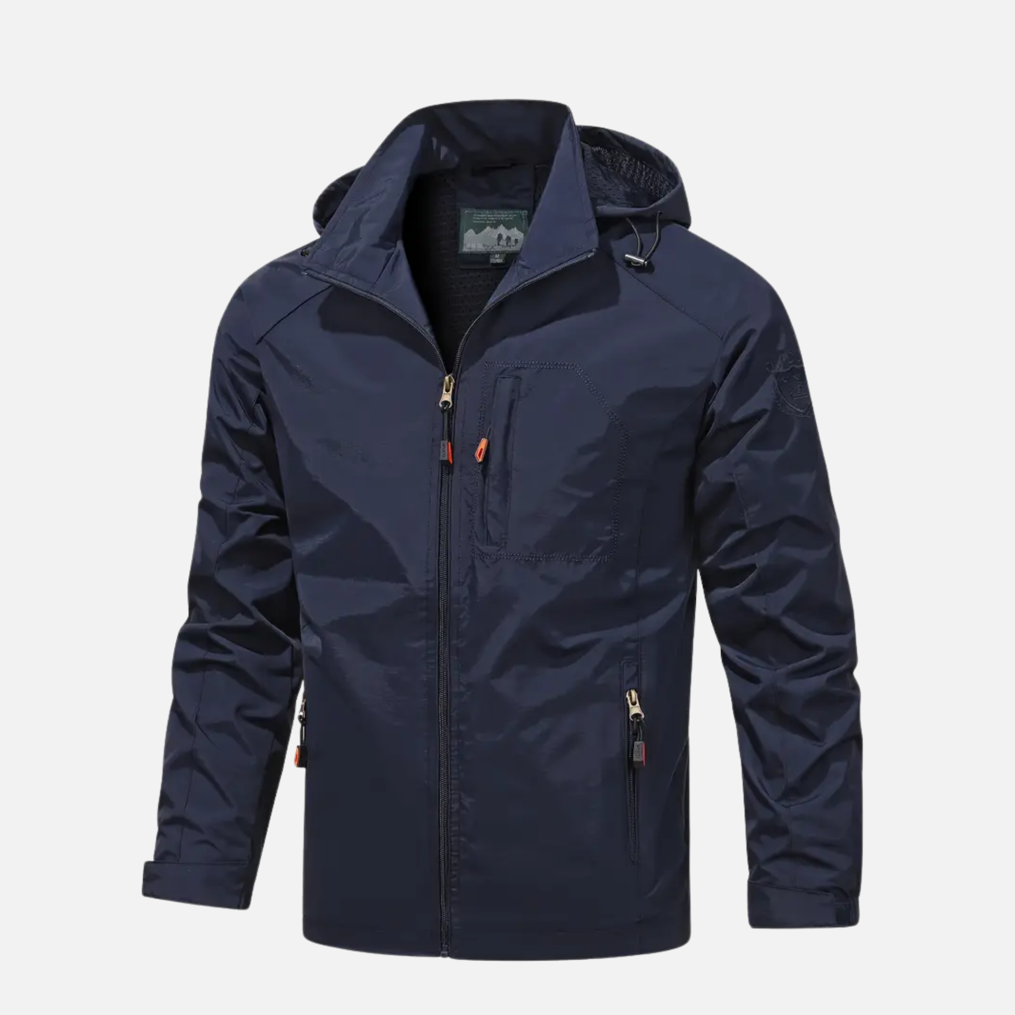 NolaKwin | Męska Taktyczna Kurtka Przeciwdeszczowa - Wodoodporna Kurtka Campingowa do Wędkowania i Wędrówek